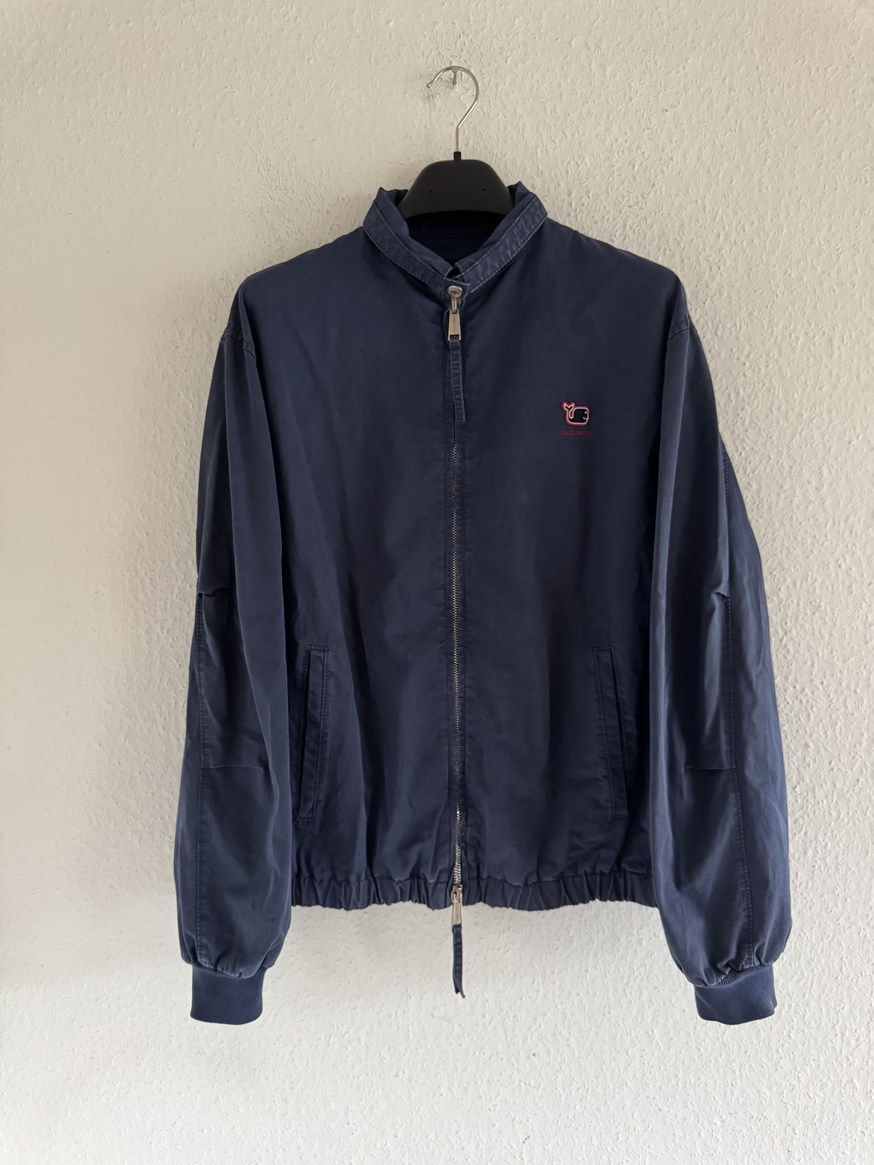 Dsquared2 SS07 Vintage Faded Zip Jacket Whale Patch Size US L / EU 52-54 / 3 - 2 Thumbnail