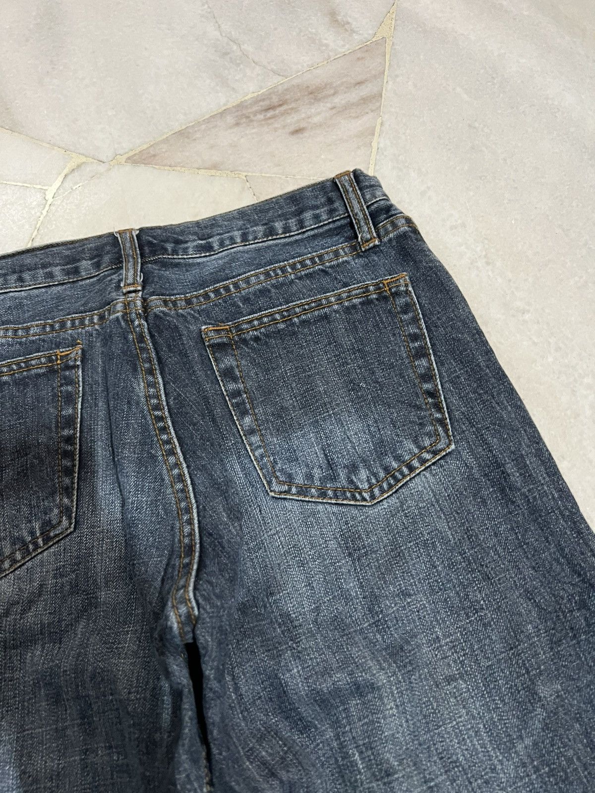 If Six Was Nine × Japanese Brand × Le Grande Bleu (L.G.B.) 🌈90’s Style Sorridere Funny Devil Skull Jeans Size US 28 / EU 44 - 12 Thumbnail