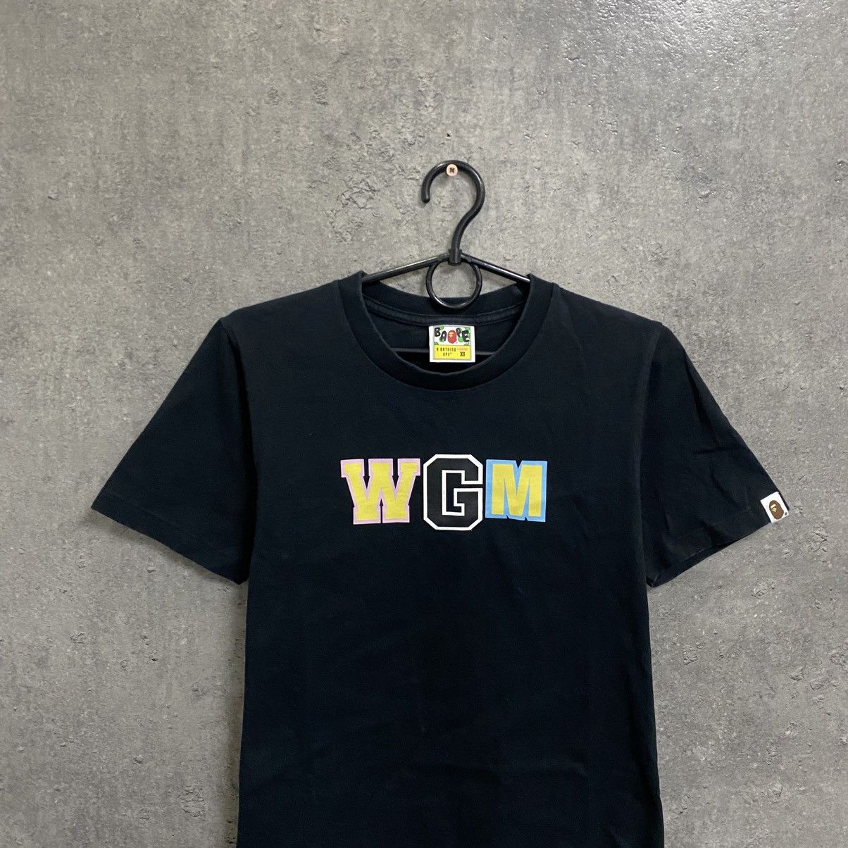 Bape A Bathing Ape Bape WGM Shark T-Shirt Big Logo Ladies Size XS / US 0-2 / IT 36-38 - 5 Thumbnail