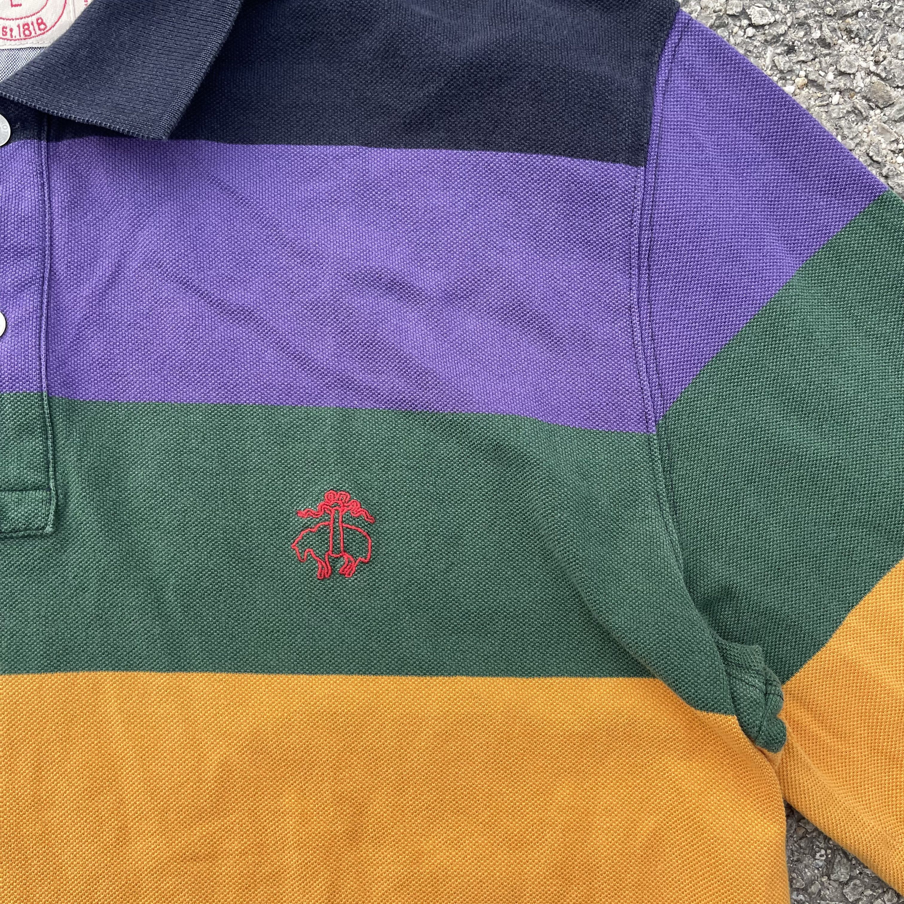 Brooks Brothers Brooks Brothers LongSleeve Polo Multicolour Block Size US L / EU 52-54 / 3 - 3 Thumbnail