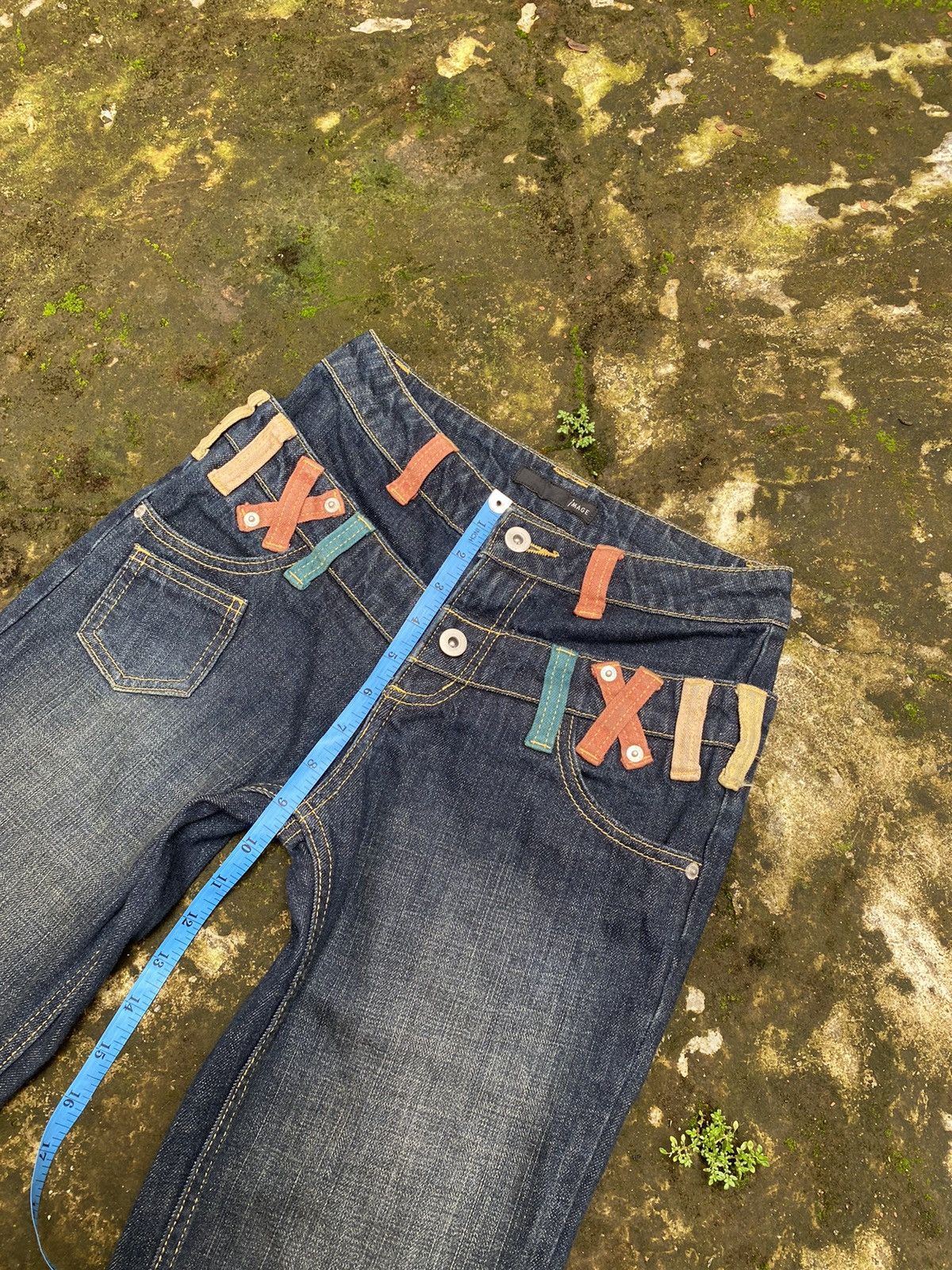 20471120 × If Six Was Nine Double weist image jeans Size 25" / US 0 / IT 36 - 6 Thumbnail