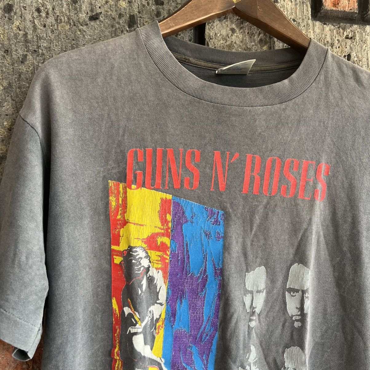 Band Tees VTG 1992 Brockum Guns N Roses Metallica Tour Band Tee Shirt Size US L / EU 52-54 / 3 - 5 Thumbnail
