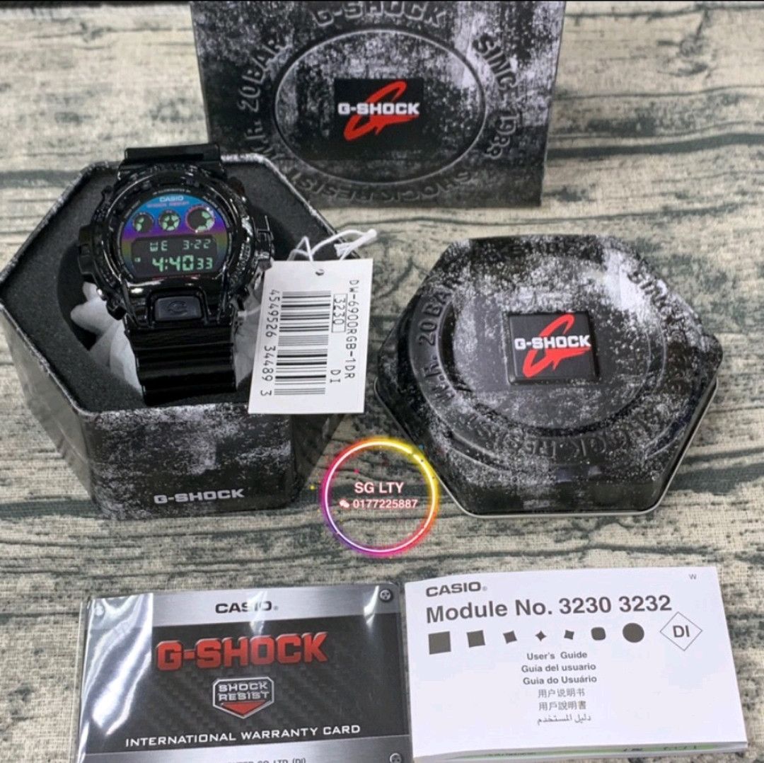 Casio Casio G Shock DW-6900RGB-1 (NEW) Size ONE SIZE - 4 Thumbnail