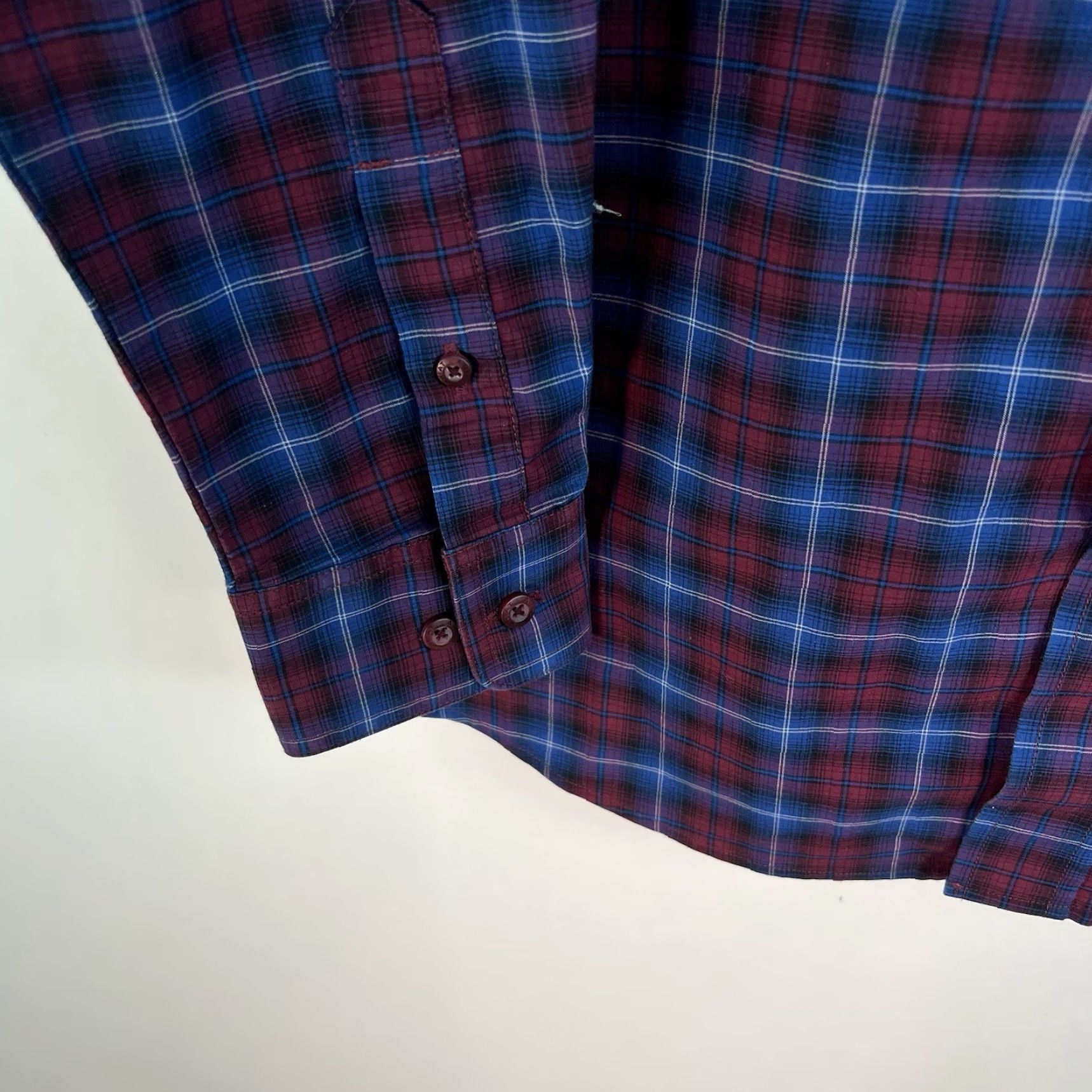 Ariat Ariat Pro Series Karlo Plaid Button-Up Shirt Men’s Size S Blue Stretch Casual Western Size US S / EU 44-46 / 1 - 5 Thumbnail