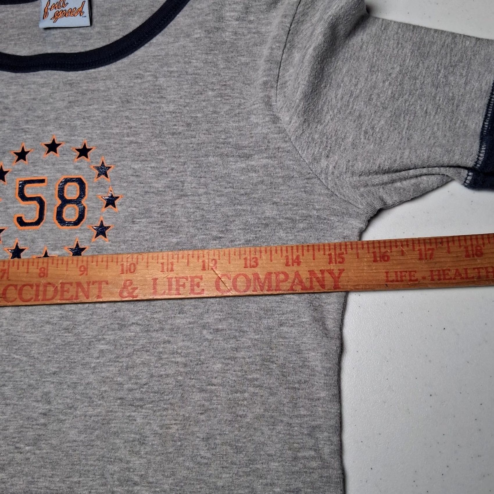 Speedo VINTAGE Full Speed Shirt Juniors Small Long Sleeve Slim Gray Knit top Retro Y2K Sportswear Casual Mens Womens Girls BoyS Size S / US 4 / IT 40 - 5 Thumbnail