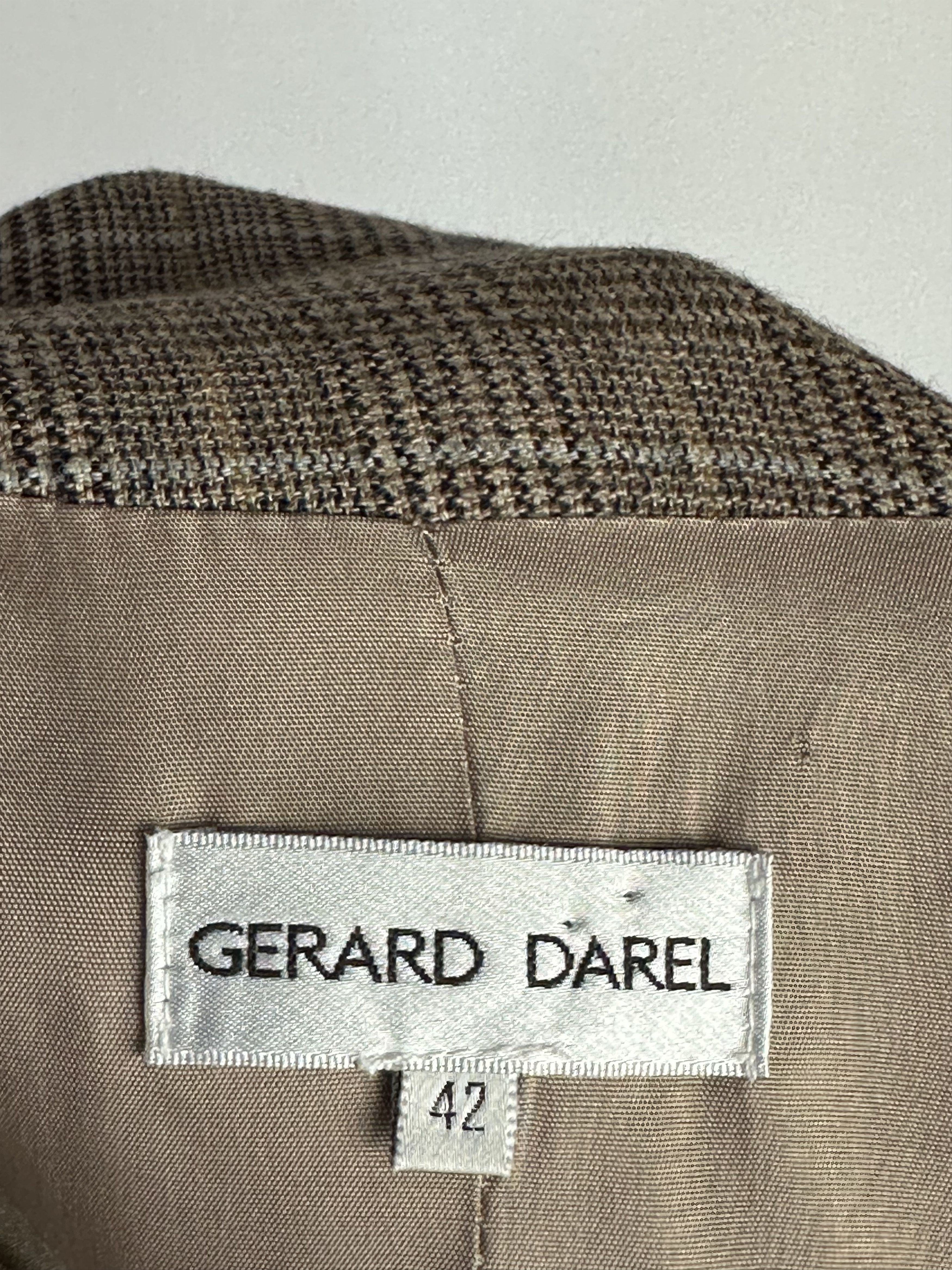 Gerard Darel Gerard Darel Women's Wool Suit Check Size 40/42 Size L / US 10 / IT 46 - 6 Thumbnail