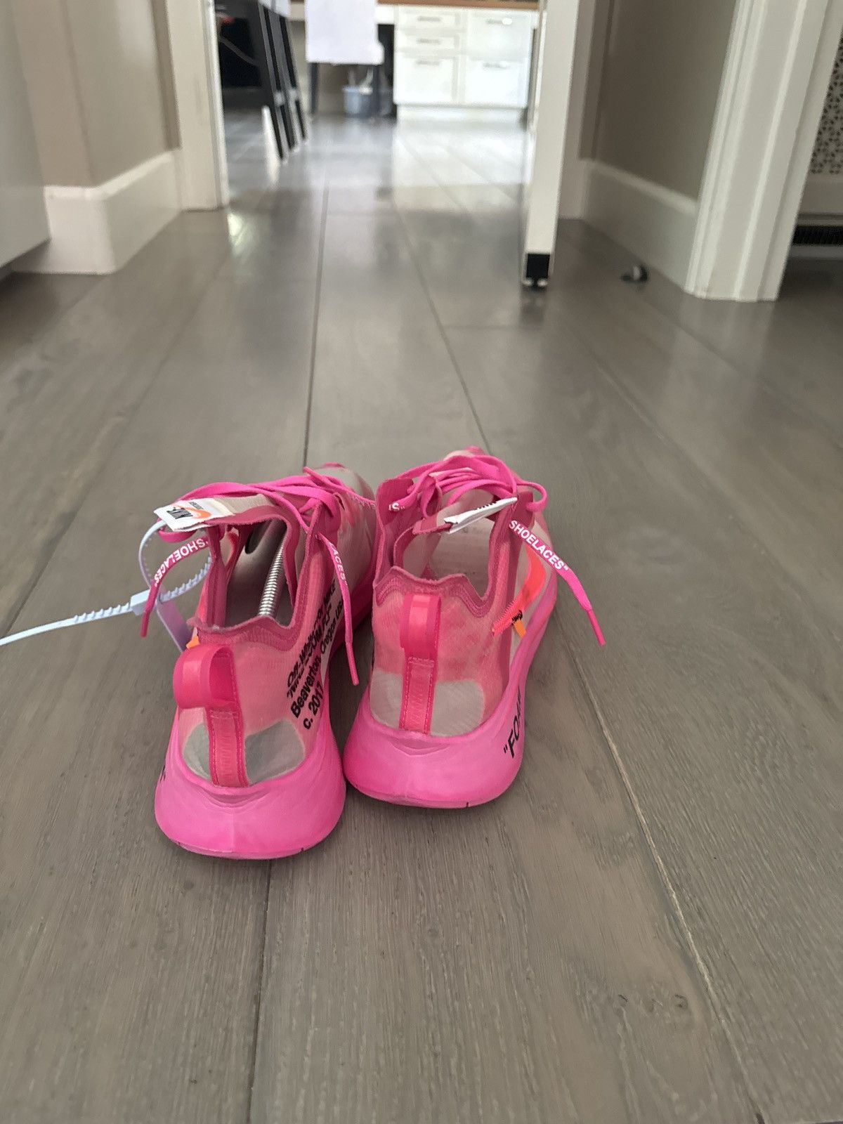 Nike × Off-White × Virgil Abloh Off white zoom fly Size US 13 / EU 46 - 5 Thumbnail