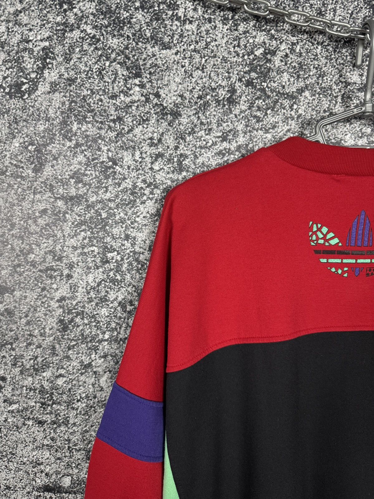 Adidas Adidas Vintage Crewneck Sweatshirt 90s Retro Logo Size M Size US M / EU 48-50 / 2 - 13 Thumbnail