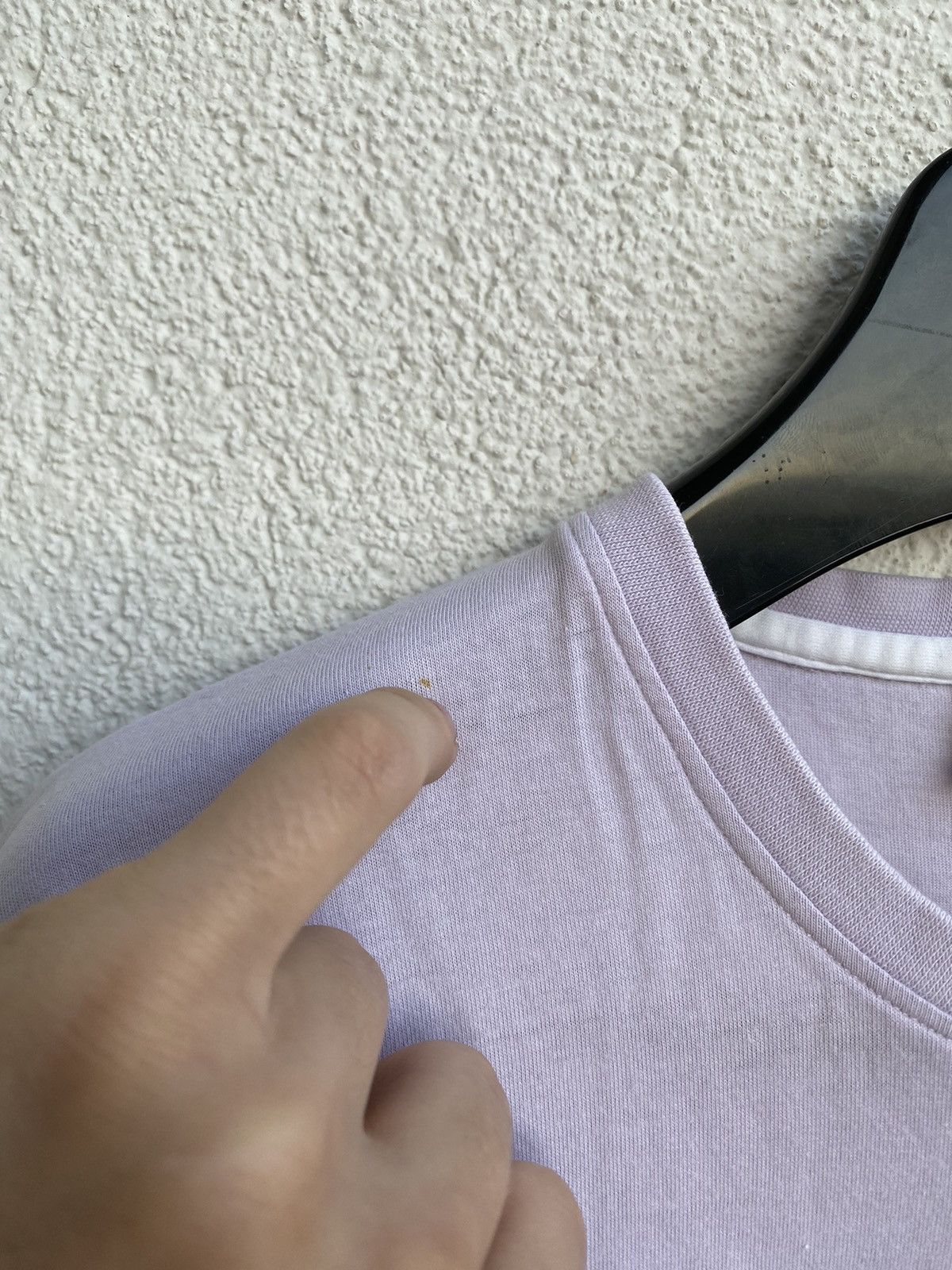 Yves Saint Laurent Lilac YSL T-Shirt Big Logo Double Layer YSL Shirt YSL Tee Size US L / EU 52-54 / 3 - 24 Thumbnail