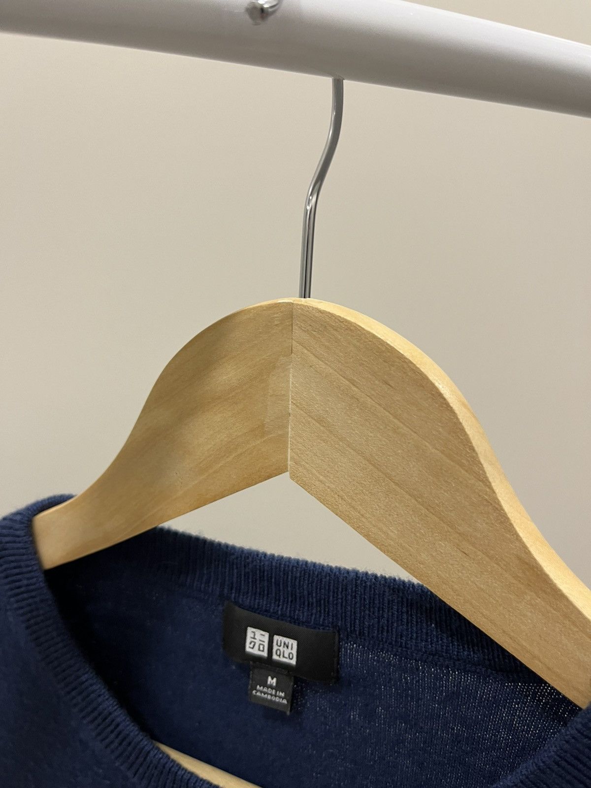 Vintage Vintage Uniqlo Wool Sweater Blue Sweatshirt Japanese Style Size US M / EU 48-50 / 2 - 4 Thumbnail