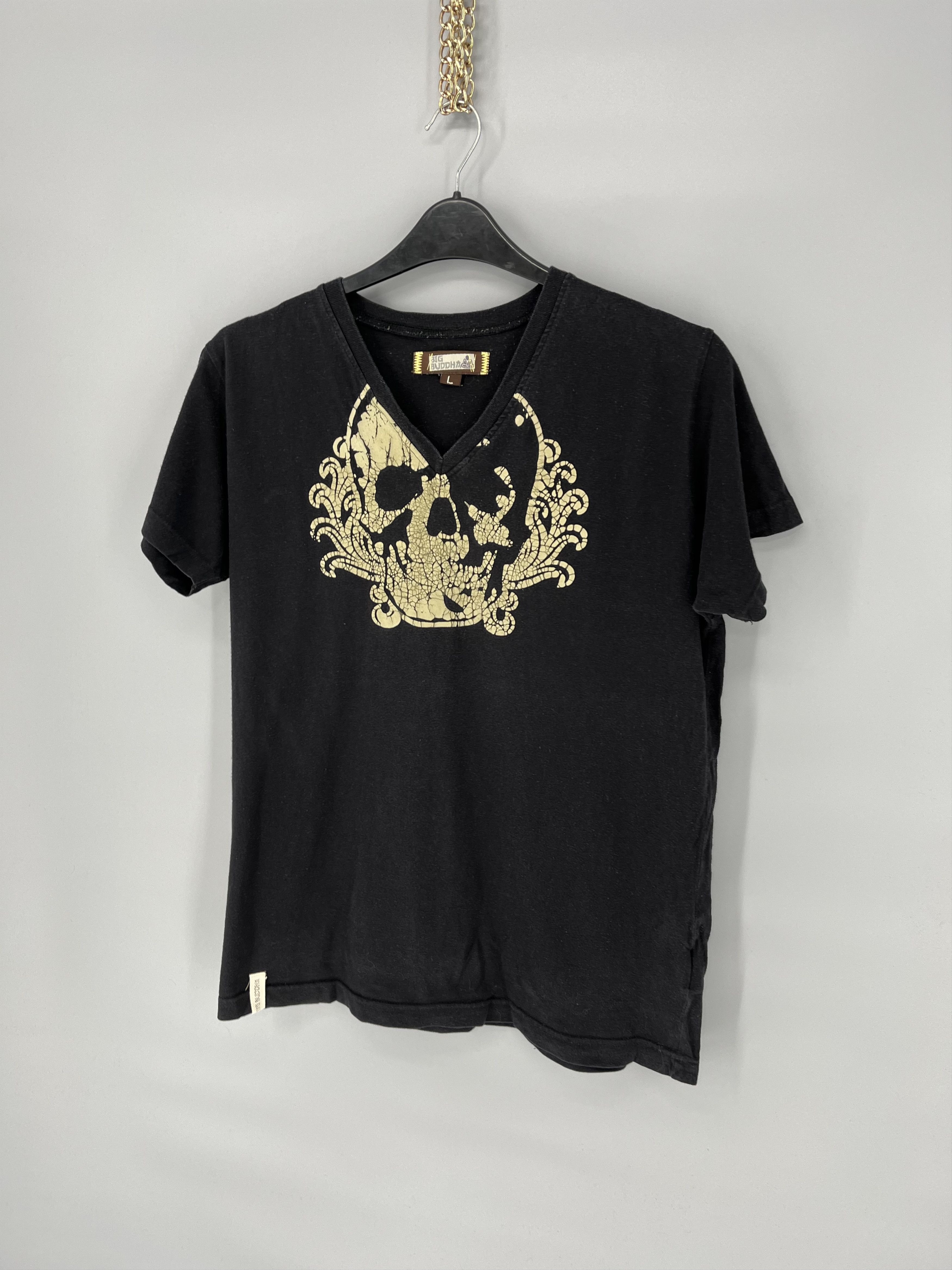 Japanese Brand Vintage Y2K Big Buddha Tee by Fishbone Size US L / EU 52-54 / 3 - 3 Thumbnail