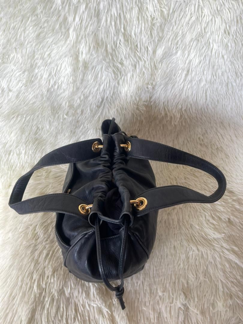 Loewe Loewe Anagram Leather Shoulder Bag Size ONE SIZE - 14 Thumbnail