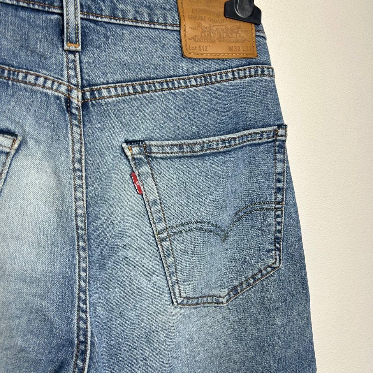 Levi's Vintage Clothing Vintage Levis 512 Blue Denim USA streetwear jeans Size US 32 / EU 48 - 3 Thumbnail