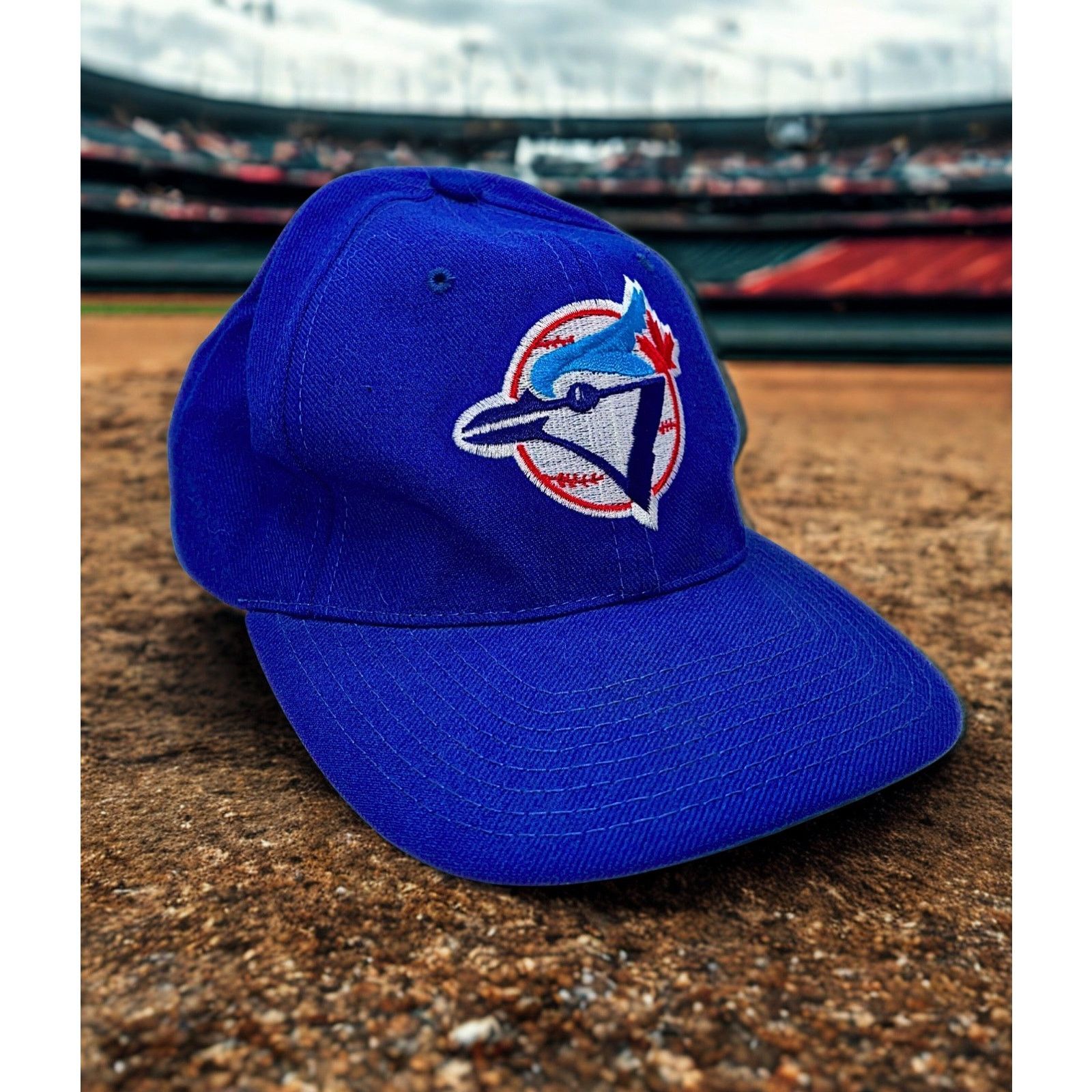 American Needle Toronto Blue Jays American Needle Blockhead Snapback Hat MLB Size ONE SIZE - 1 Thumbnail
