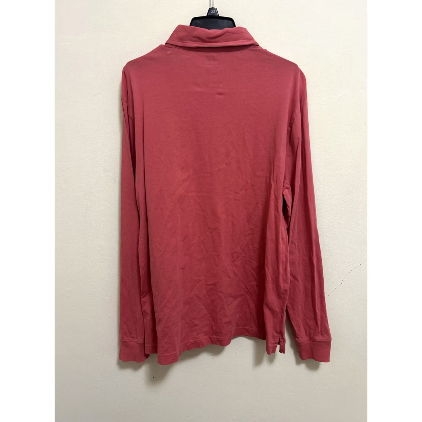 Vineyard Vines Vineyard Vines Shirt Mens M Pink Salmon 100% Cotton Long Sleeve Polo Regular Knit Whale Logo Buttoned Collar Size US M / EU 48-50 / 2 - 7 Thumbnail