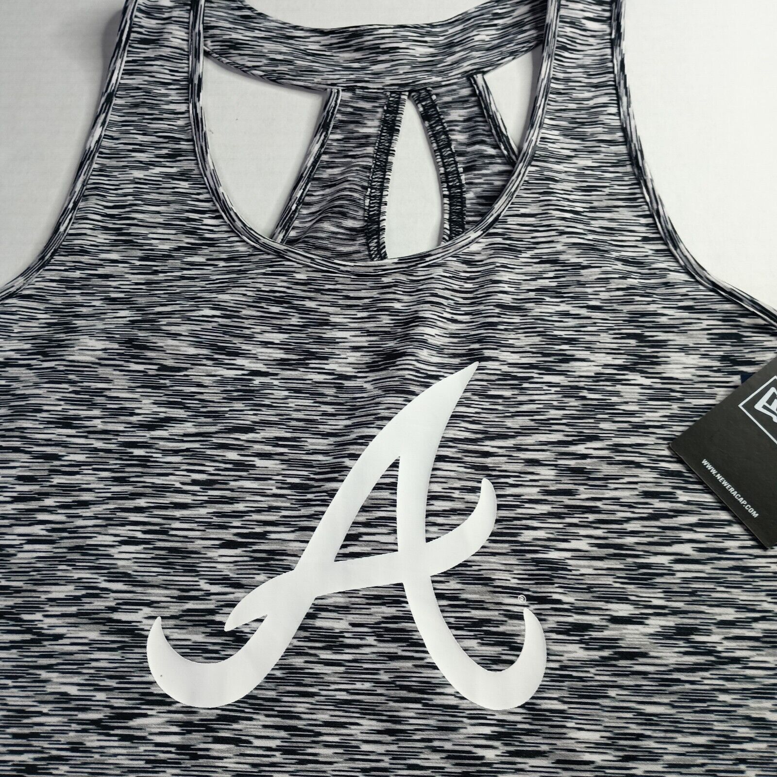 New Era Atlanta Braves MLB New Era Gray Racerback Tank Top Women's M Size M / US 6-8 / IT 42-44 - 2 Thumbnail