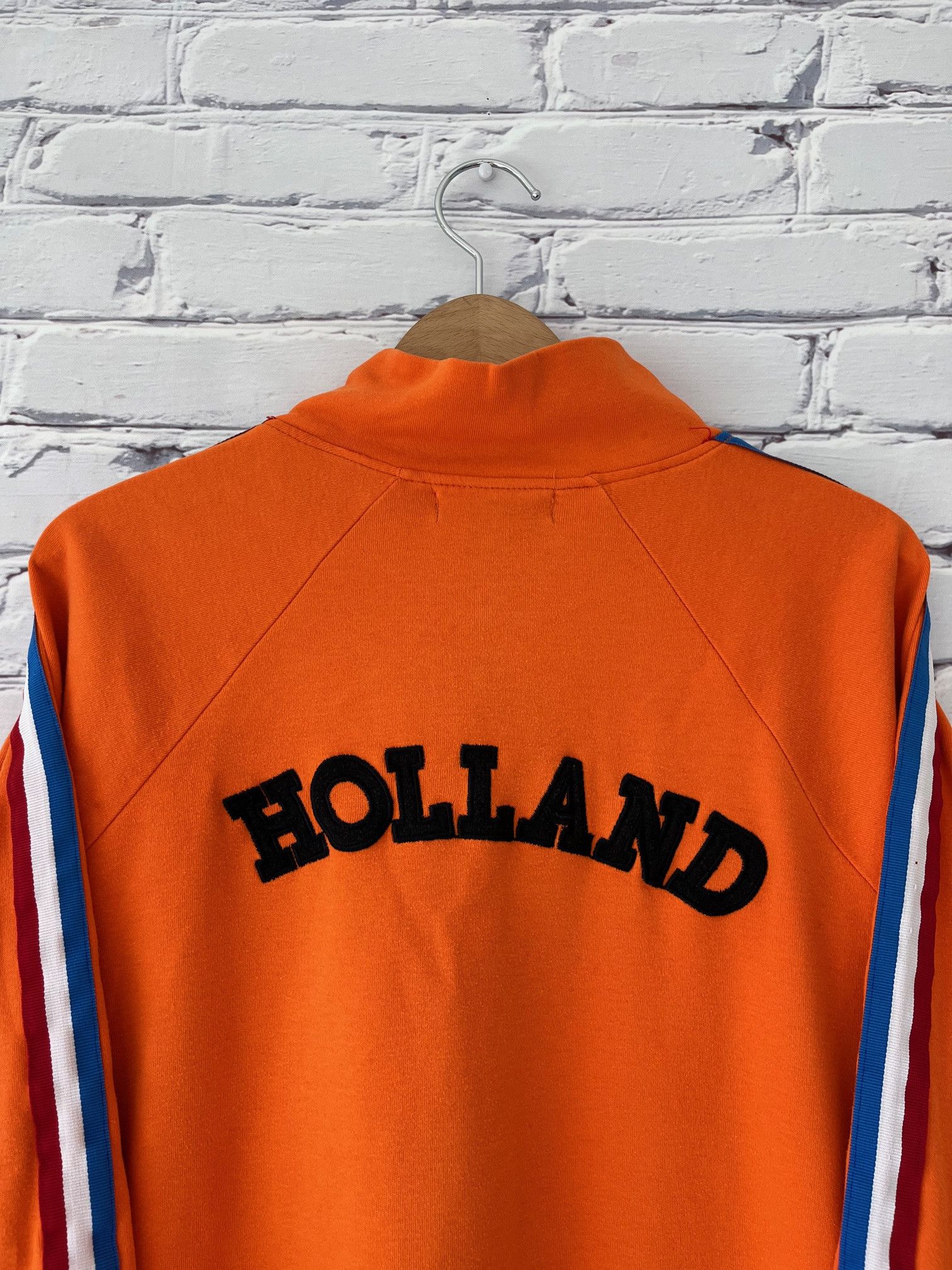 Vintage Vintage Holland Soccer Zip-Up Sweater Size US L / EU 52-54 / 3 - 4 Thumbnail