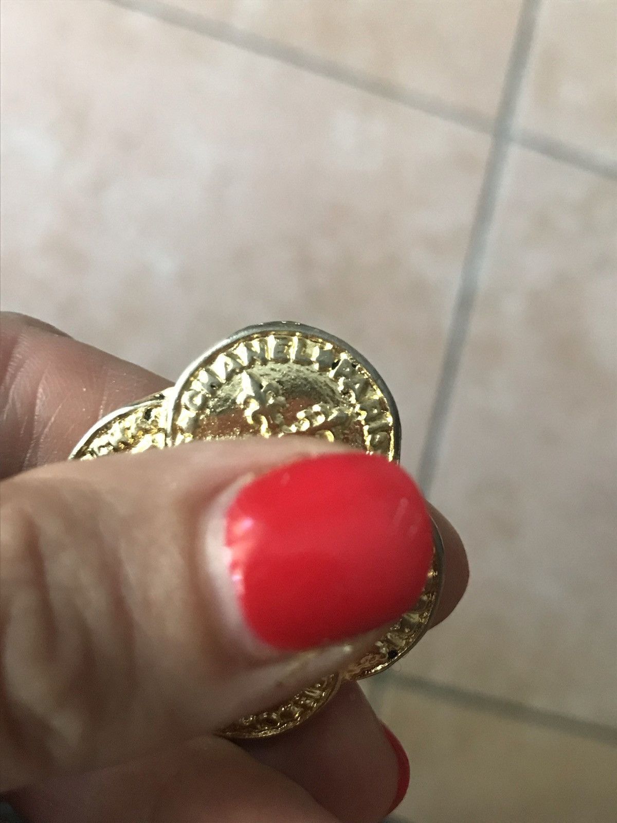 Chanel Earrings Chanel vintage Size ONE SIZE - 2 Thumbnail