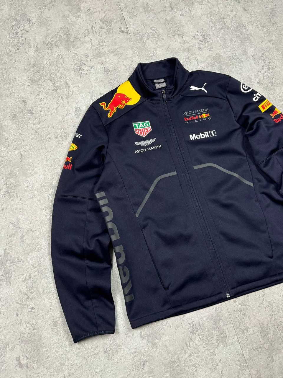 Puma × Red Bull Puma Red Bull Racing F1 Men's Team Full Zip Lightweight Size US XL / EU 56 / 4 - 3 Thumbnail