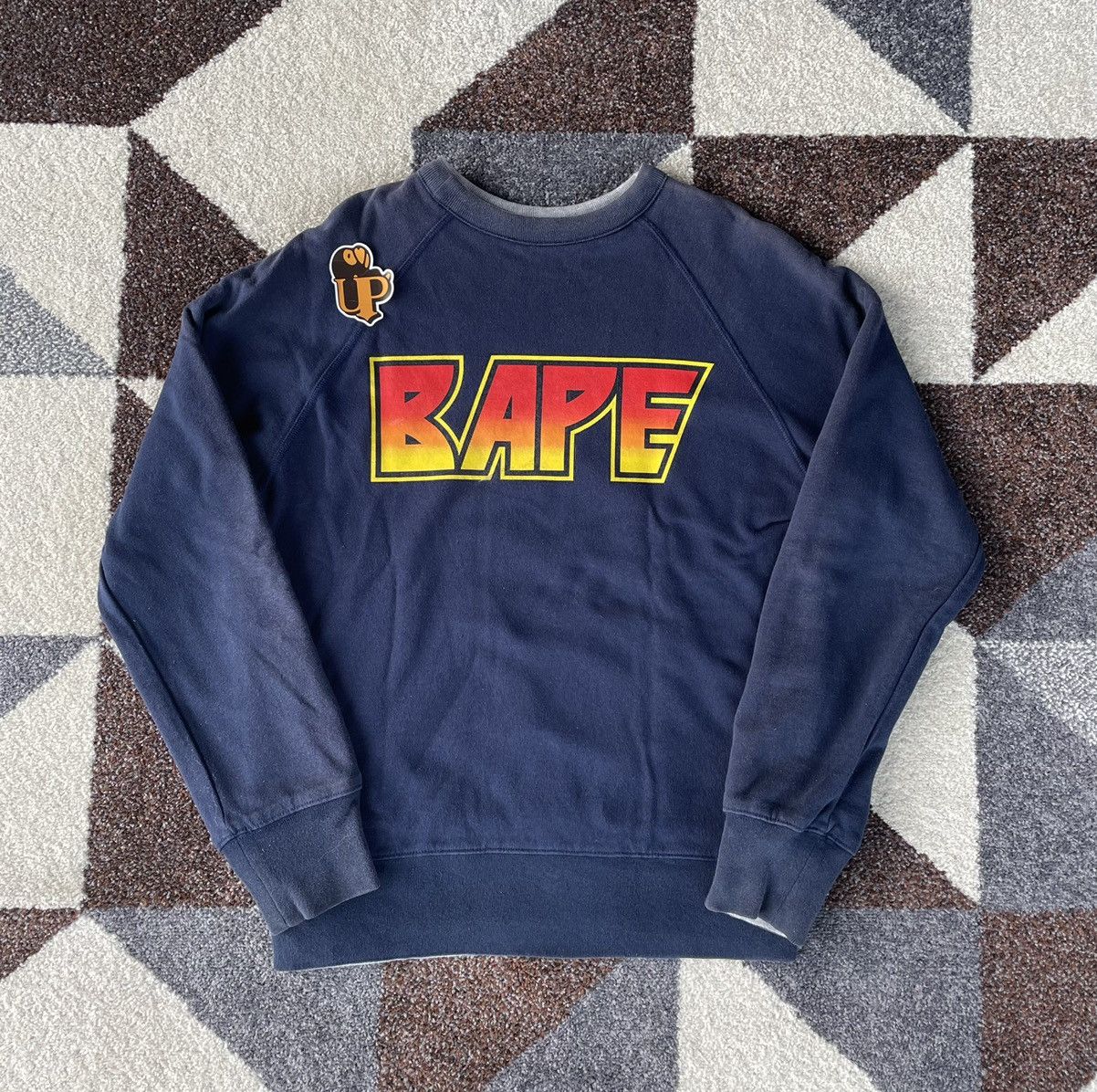 Bape 2005 Bape 4 Ways Reversible Crewneck Sweatshirt Size S / US 4 / IT 40 - 2 Thumbnail