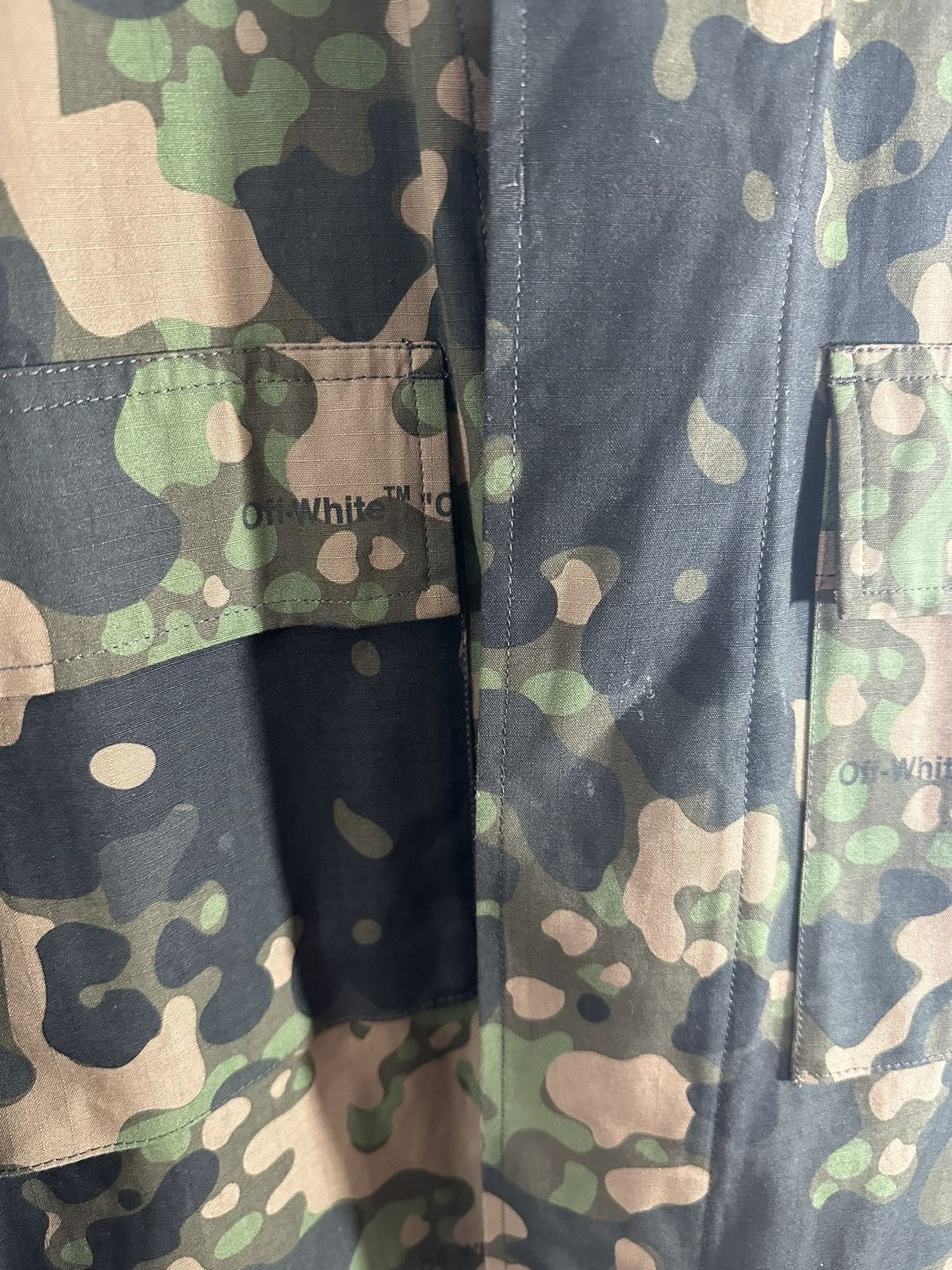 Off-White OFF WHITE CAMO JACKET Size US XL / EU 56 / 4 - 6 Thumbnail