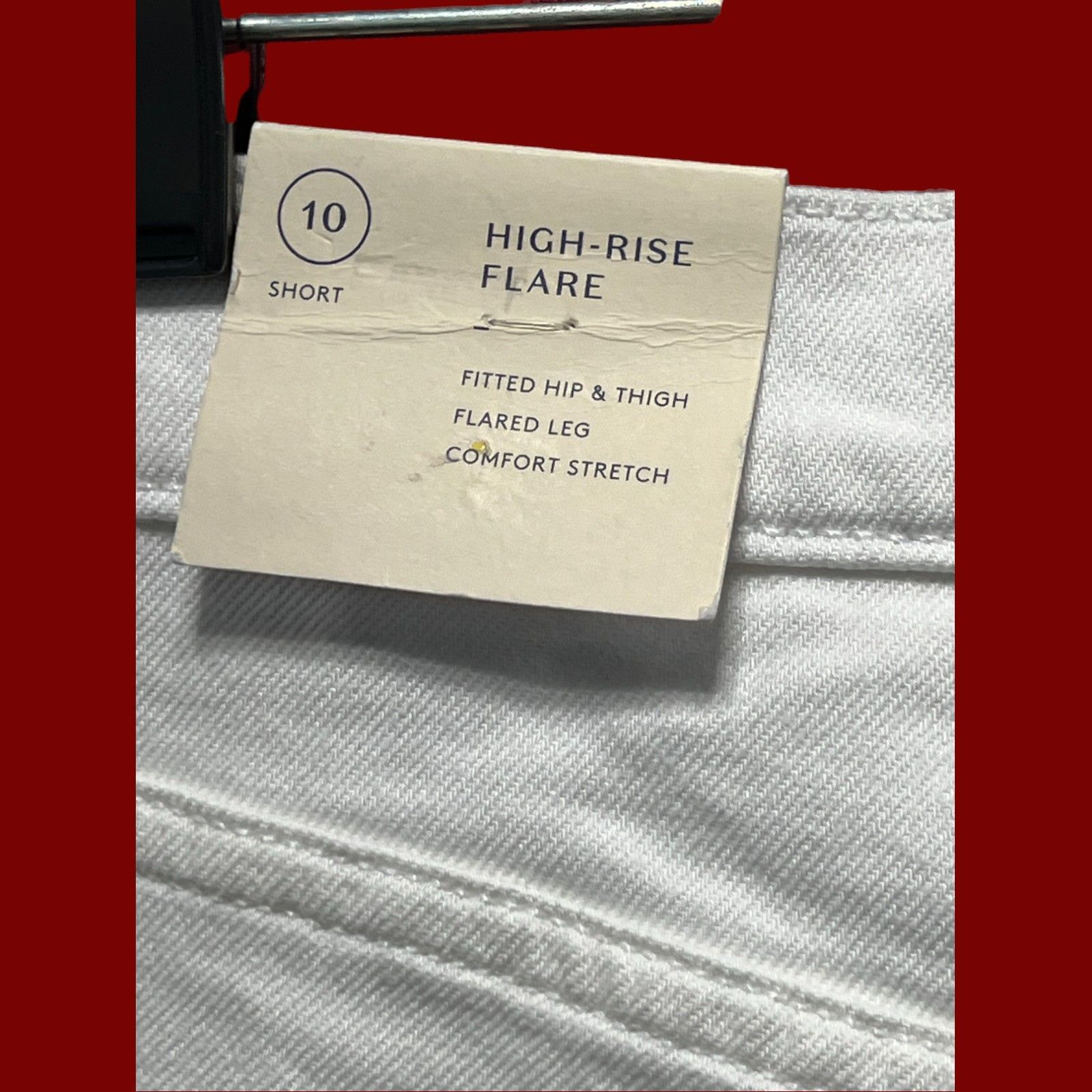 Other Universal Thread - Women's High Rise Flare - Fitted Hip And Size 32" / US 10 / IT 46 - 8 Thumbnail