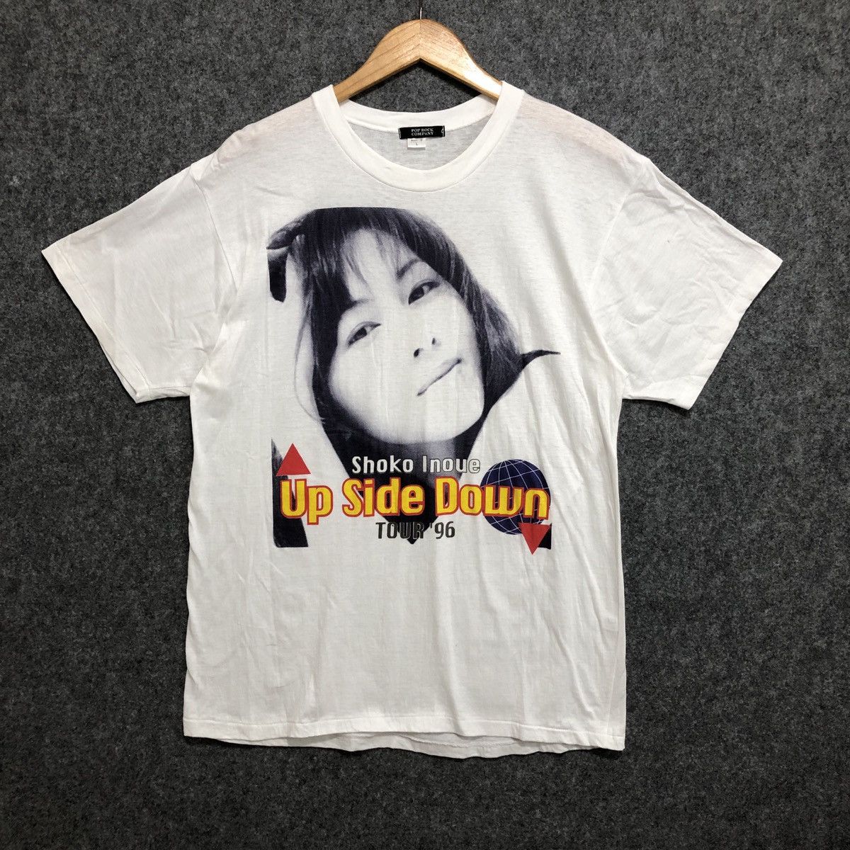 Vintage Vintage Shoko Inoue Tour 96 T-Shirt Size US L / EU 52-54 / 3 - 1 Thumbnail