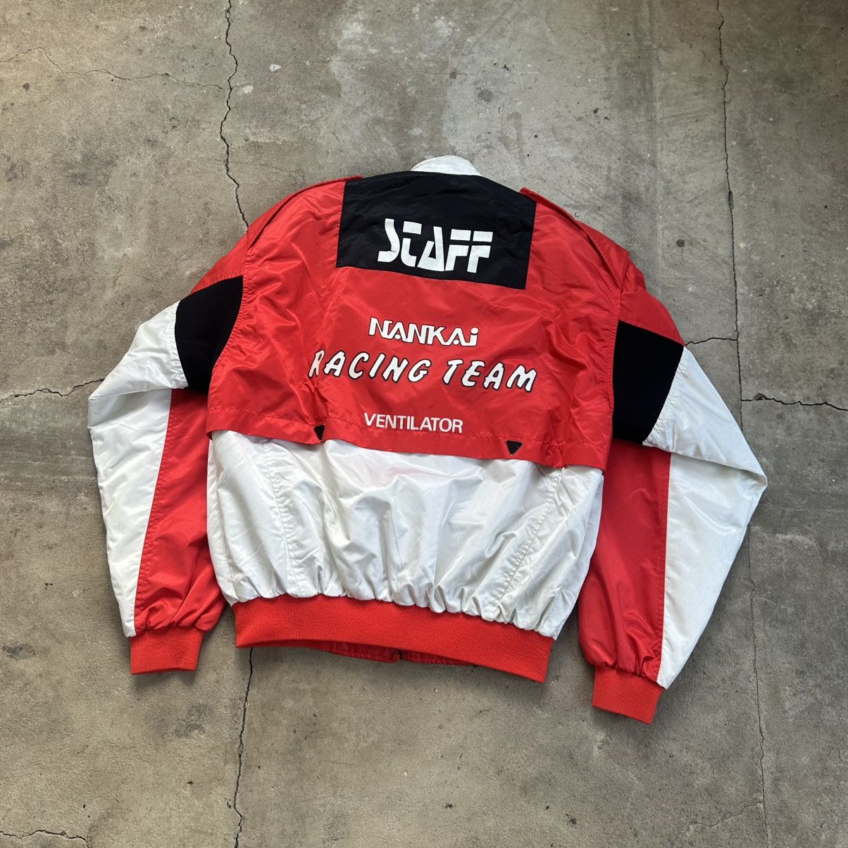 Japanese Brand Vintage 80s Nankai Motorcycle Jacket Japanese Brand Size US M / EU 48-50 / 2 - 7 Thumbnail