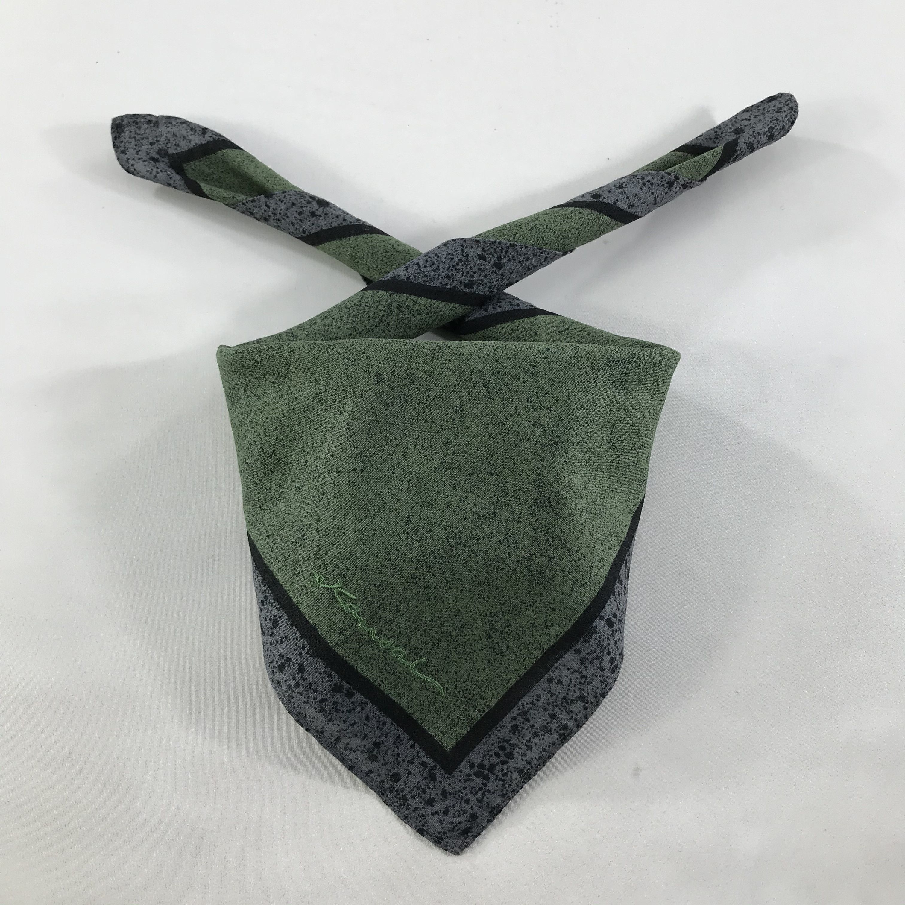 Kansai Yamamoto × Vintage Kansai Bandana / Handkerchief / Neckerchief - S1440 Size ONE SIZE - 3 Thumbnail
