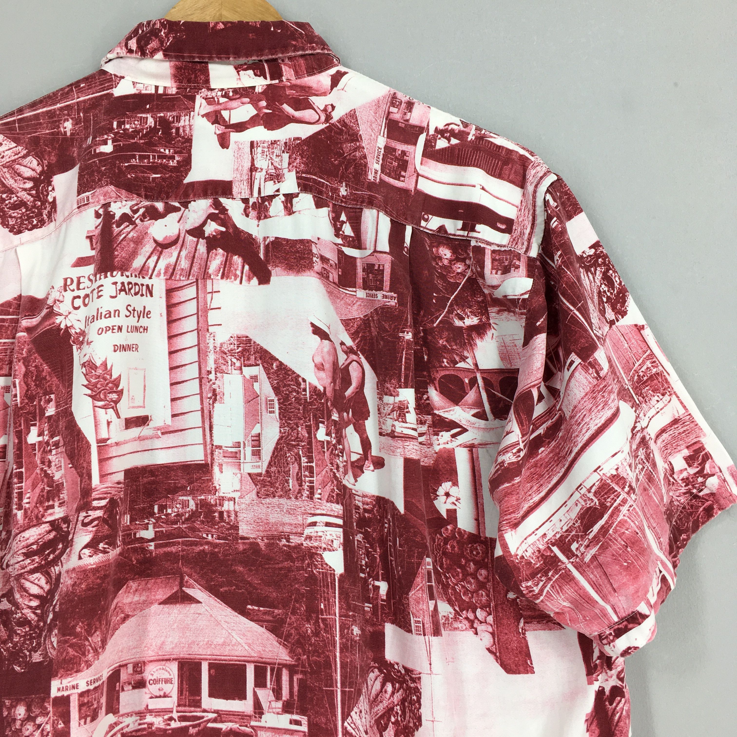 Vintage Vintage 80s Van Jac Japan Hawaiian Hula Girl Shirt Medium Size US M / EU 48-50 / 2 - 8 Thumbnail