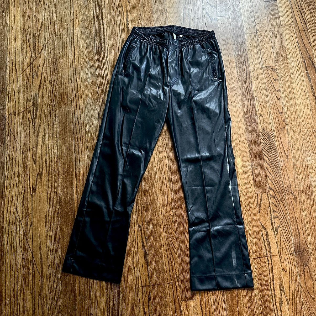 Sunflower Sunflower Black Leather Pants Size US 33 - 1 Thumbnail