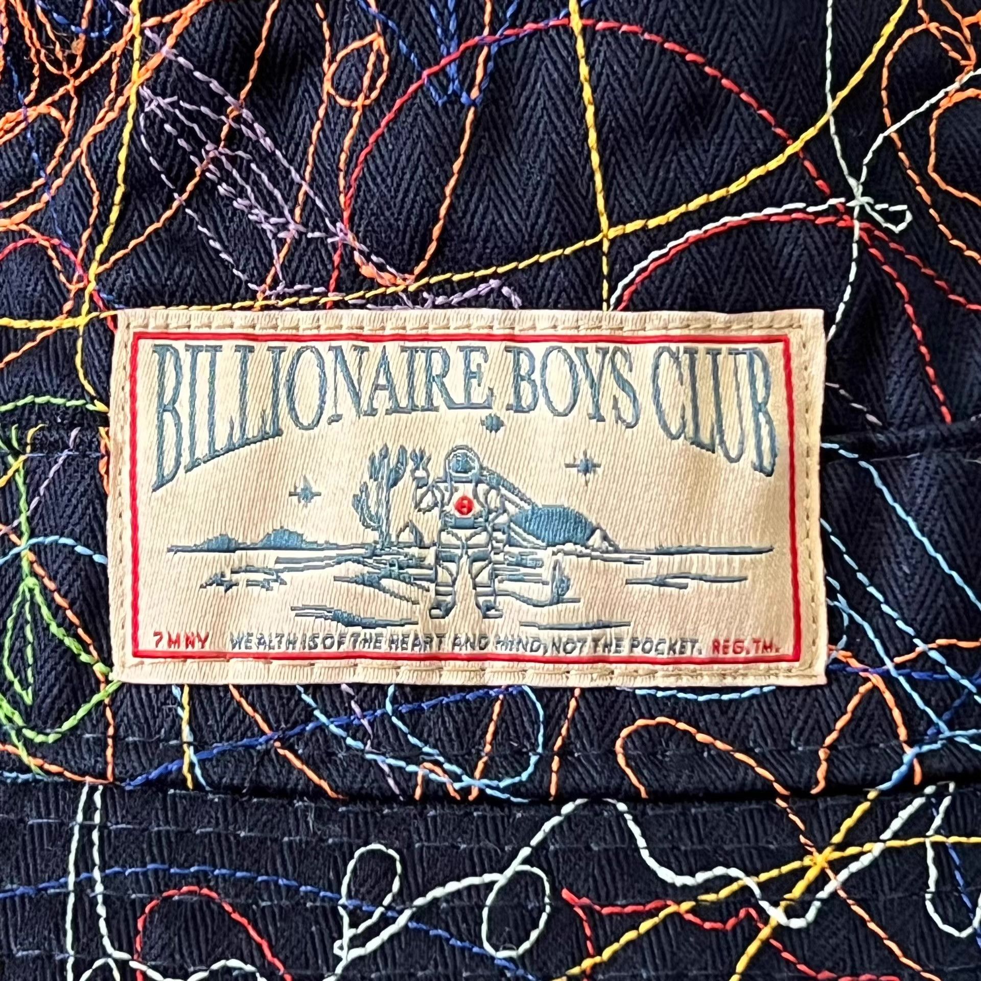 Billionaire Boys Club BBC US Single-Stitch Embroidered Bucket Hat Q7 Size ONE SIZE - 2 Thumbnail