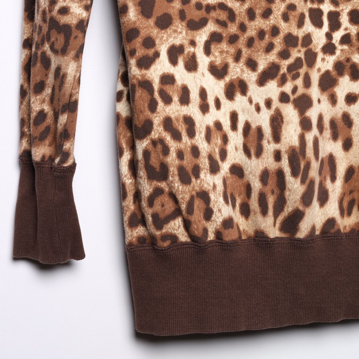 Dolce & Gabbana Dolce Gabbana Vintage Leopard Camo Printed Hoodie Size XS / US 0-2 / IT 36-38 - 15 Thumbnail