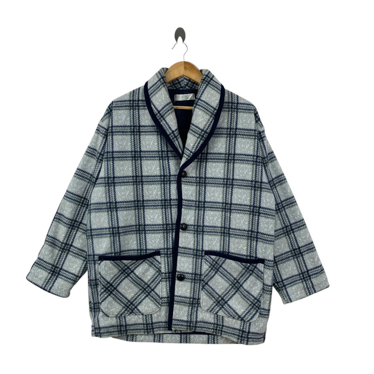 Pierre Balmain Vintage PIERRE BALMAIN PARIS Vent Vert Collection Tartan Size L / US 10 / IT 46 - 3 Thumbnail