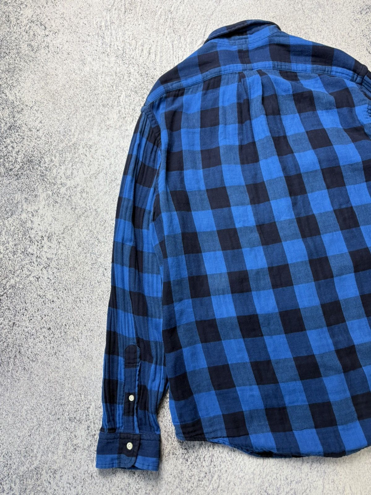 Flannel Vintage RALPH LAUREN Flanel Plaid Shirt USA Size US L / EU 52-54 / 3 - 24 Thumbnail