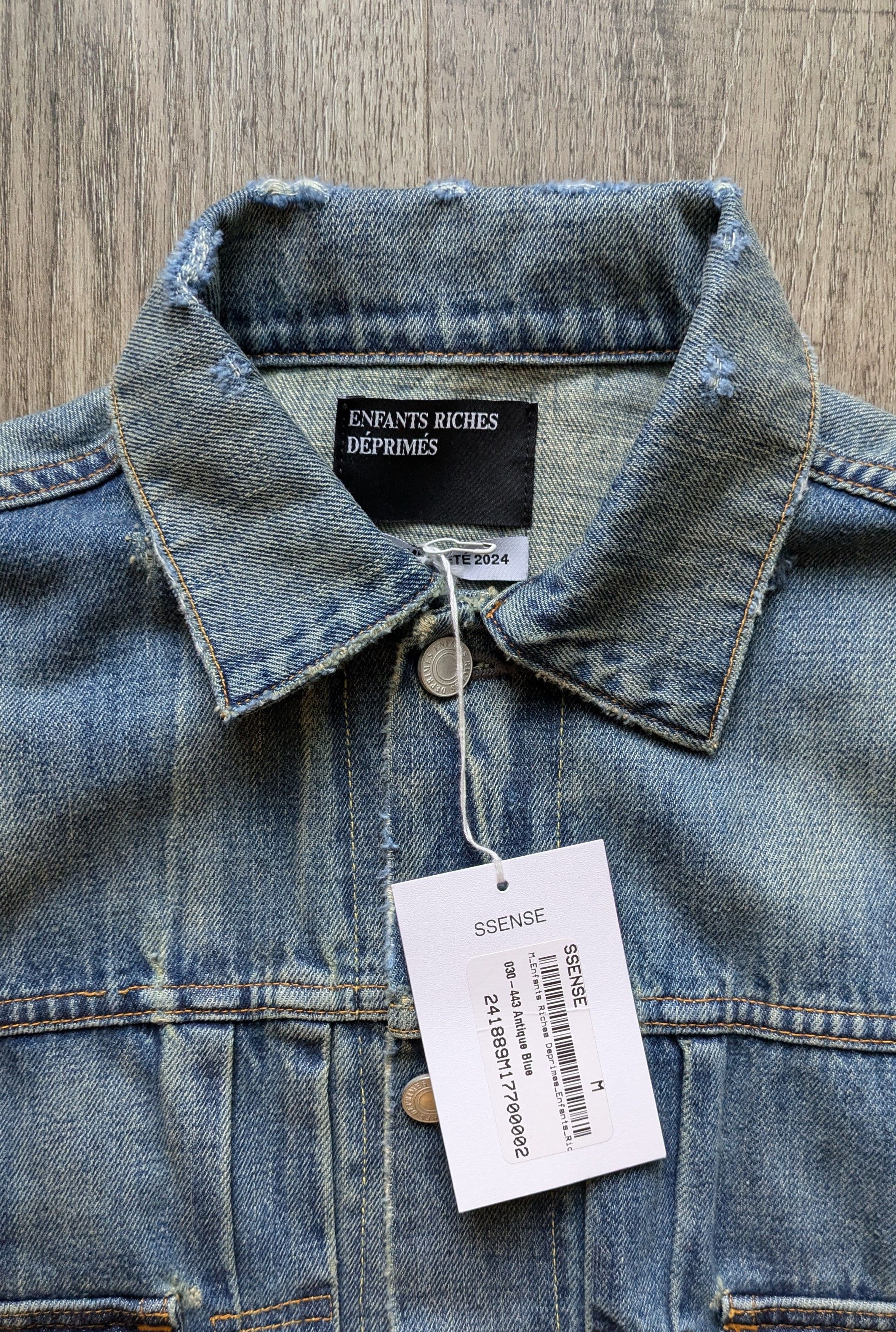 Enfants Riches Deprimes SS24 "Type Deux" Denim Jacket Size US M / EU 48-50 / 2 - 9 Thumbnail