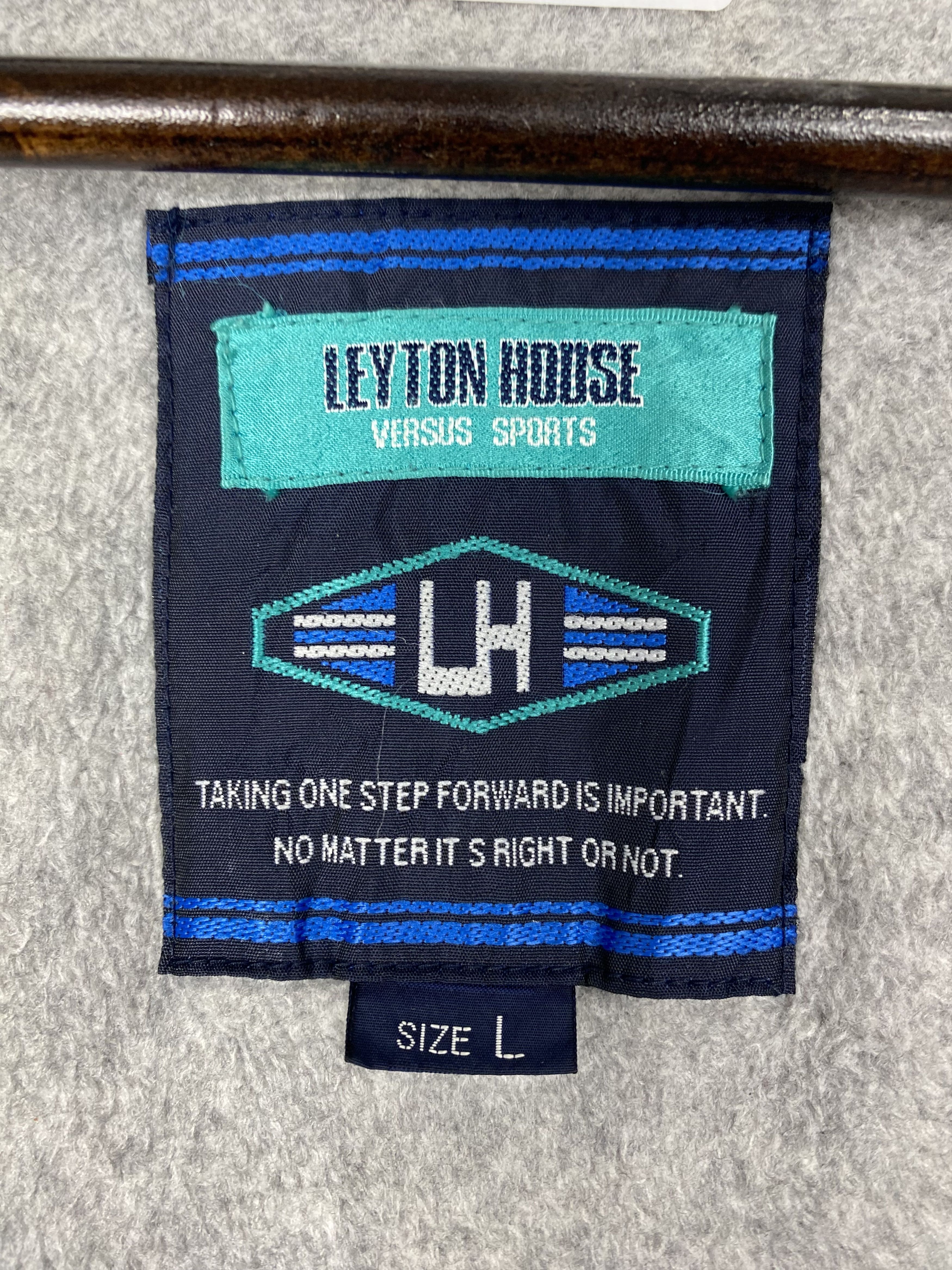 Japanese Brand Vintage Leyton House Quilted Lining Long Jacket PJ2568 Size US L / EU 52-54 / 3 - 10 Thumbnail