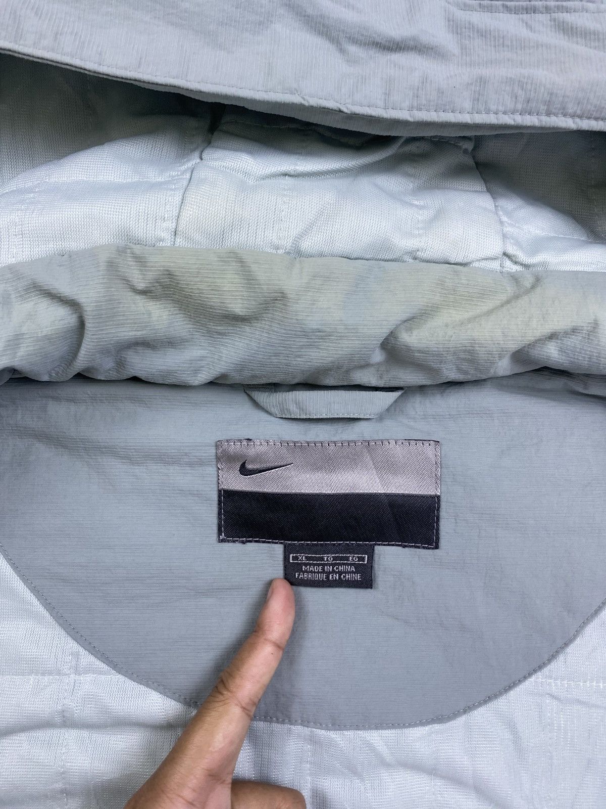 Nike 🔥Nike Multipocket Light Blue Breasted Pocket Jacket Size US L / EU 52-54 / 3 - 11 Thumbnail