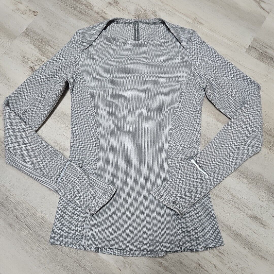 Lululemon Lululemon Kanto Catch Me Long Sleeve Top Womens 4 Heathered Size S / US 4 / IT 40 - 4 Thumbnail