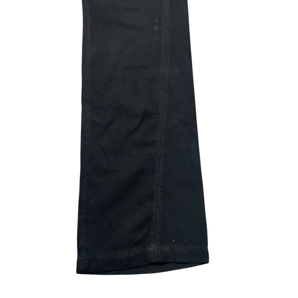 Japanese Brand Japanese Brand Bartack Black Cargo Pants Drawstring Size US 33 - 8 Thumbnail