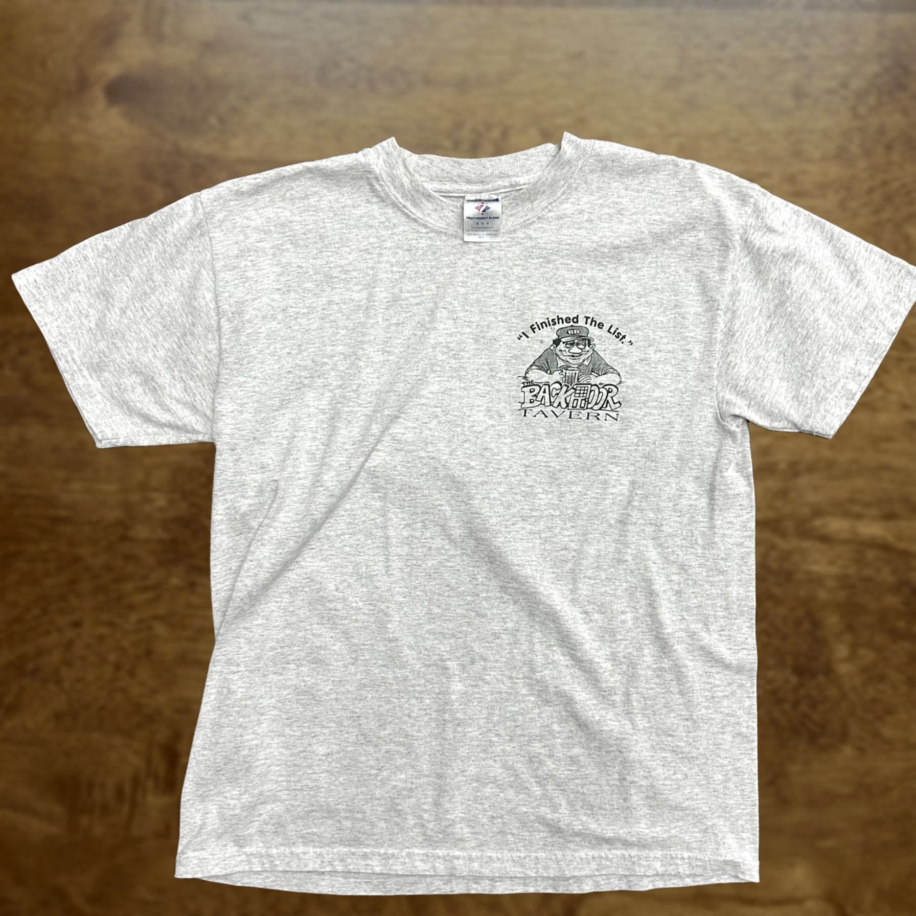 Jerzees Backdoor Tavern Mens Medium Gray Shirt Graphic Size US M / EU 48-50 / 2 - 1 Thumbnail