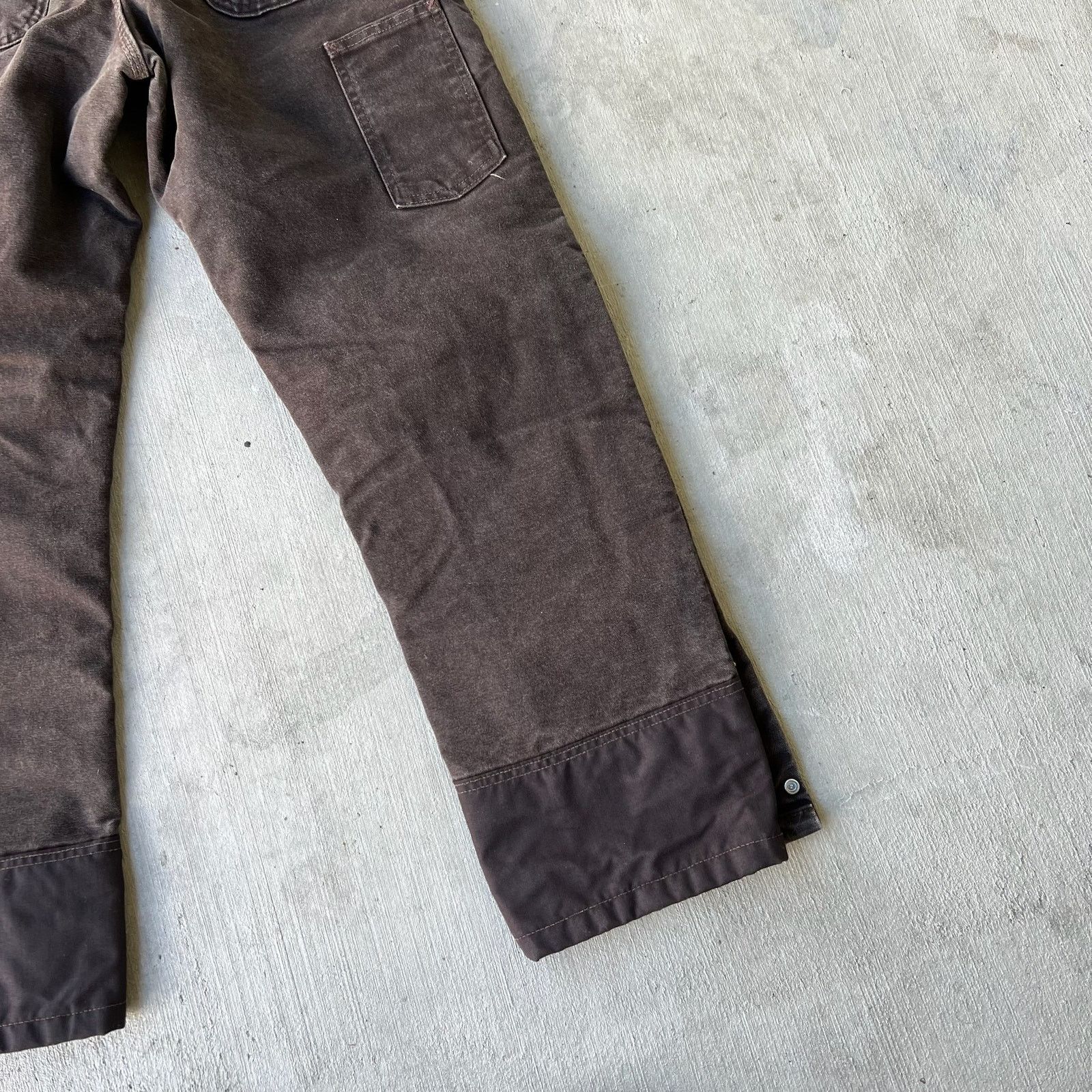 Carhartt × Vintage Carhartt brown insulated double knee work carpenter pants Size US 31 - 7 Thumbnail