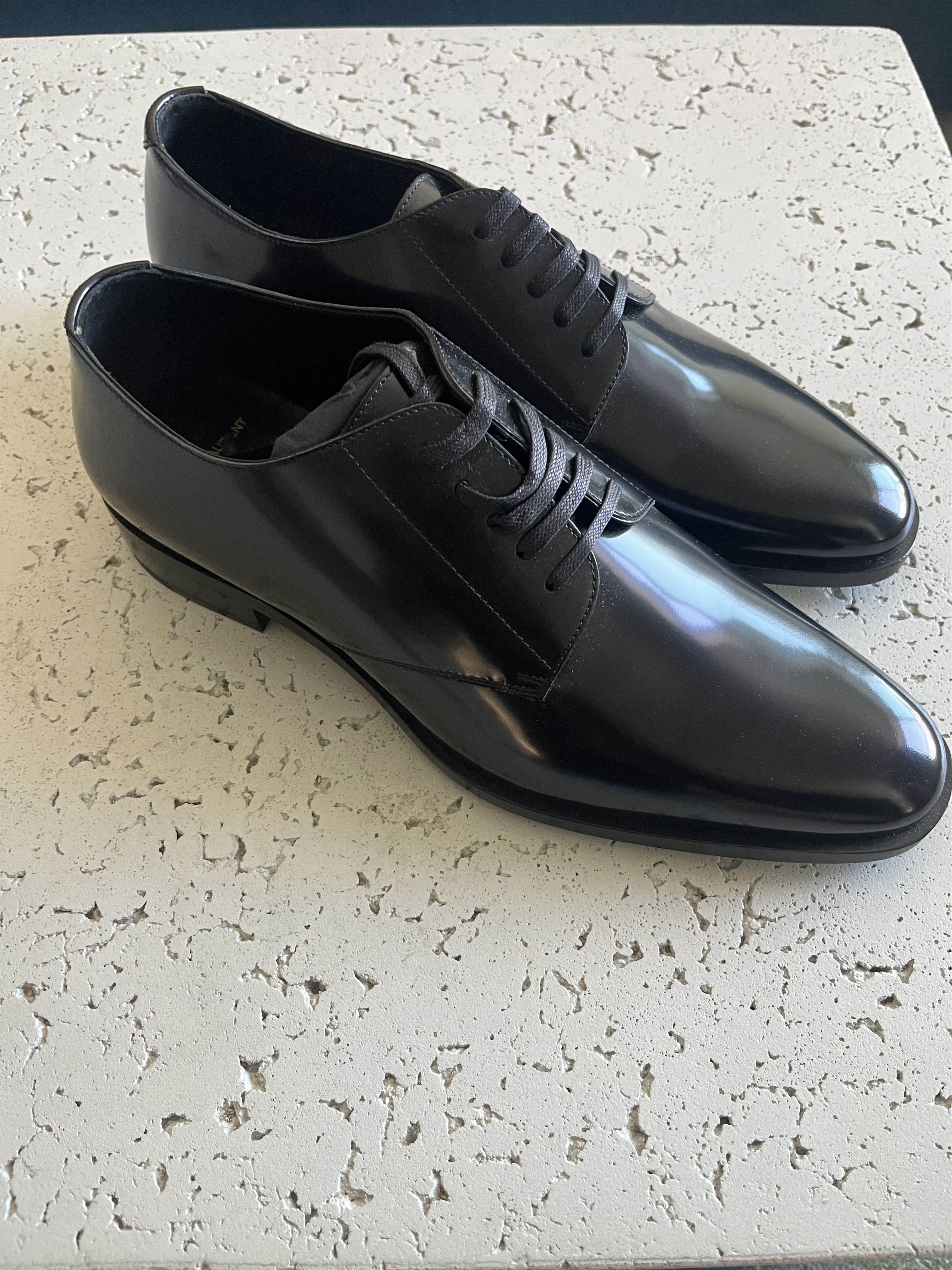 Saint Laurent Paris Mont 25 Derby Size US 12 / EU 45 - 1 Thumbnail
