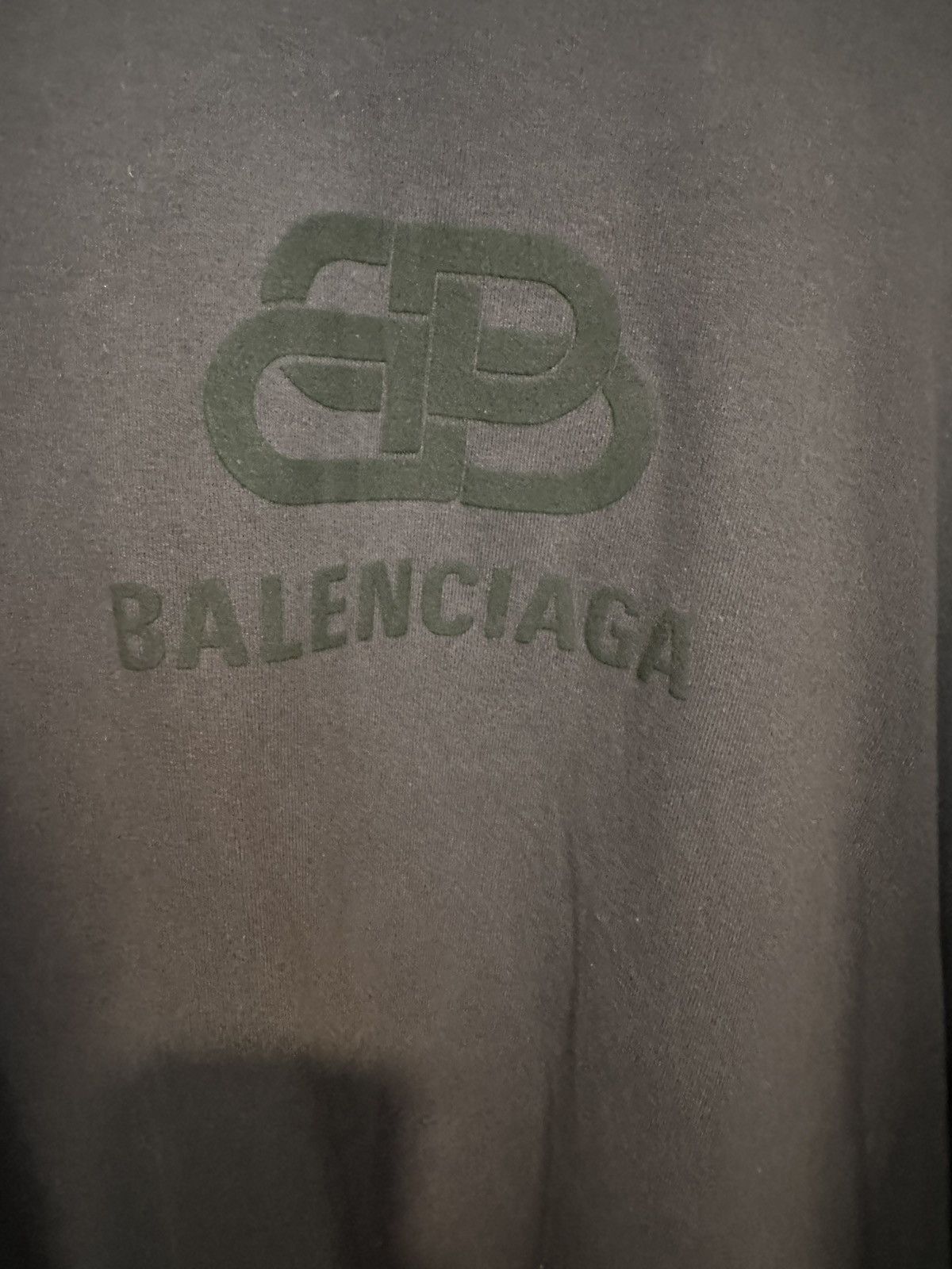 Balenciaga Balenciaga Longline Logo T-shirt Size US L / EU 52-54 / 3 - 3 Thumbnail