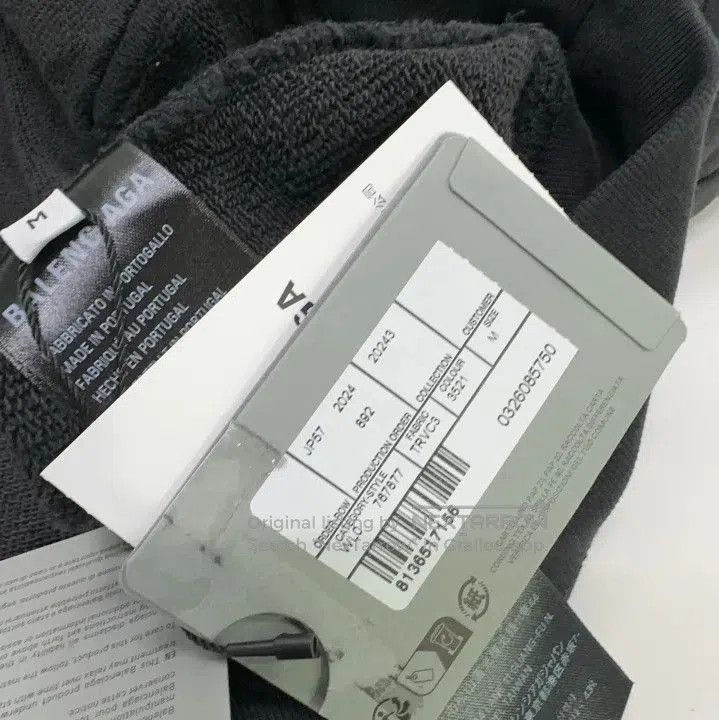 Balenciaga Balenciaga SS24 Logo Black Hoodie for Unisex. Size US M / EU 48-50 / 2 - 6 Thumbnail