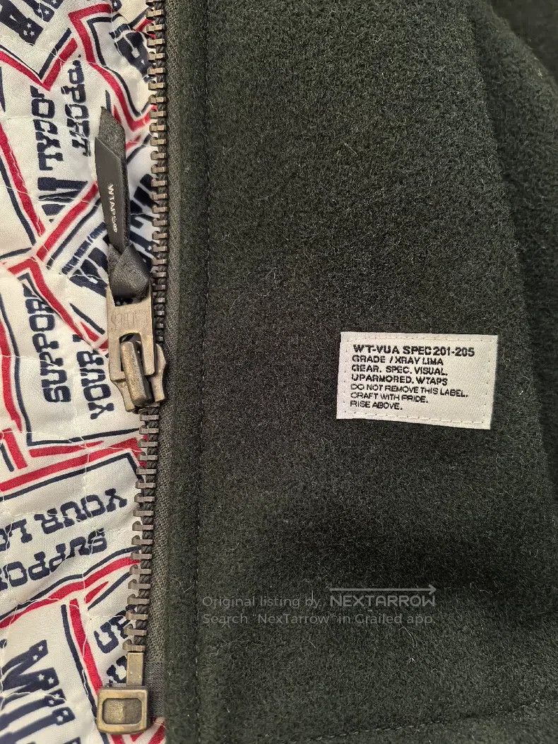 Wtaps Wtaps Military-style wool jacket Size US XL / EU 56 / 4 - 6 Thumbnail