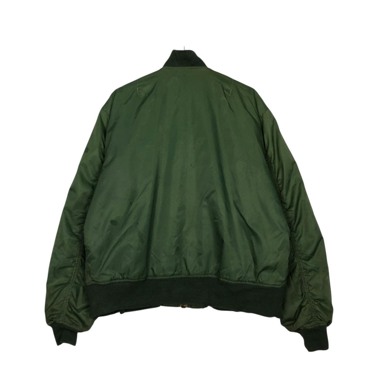 Japanese Brand 🔥VINTAGE MA-1 BOMBER JACKET MILITARY COLLECTION ISSEY MIYAKE Size US L / EU 52-54 / 3 - 10 Thumbnail