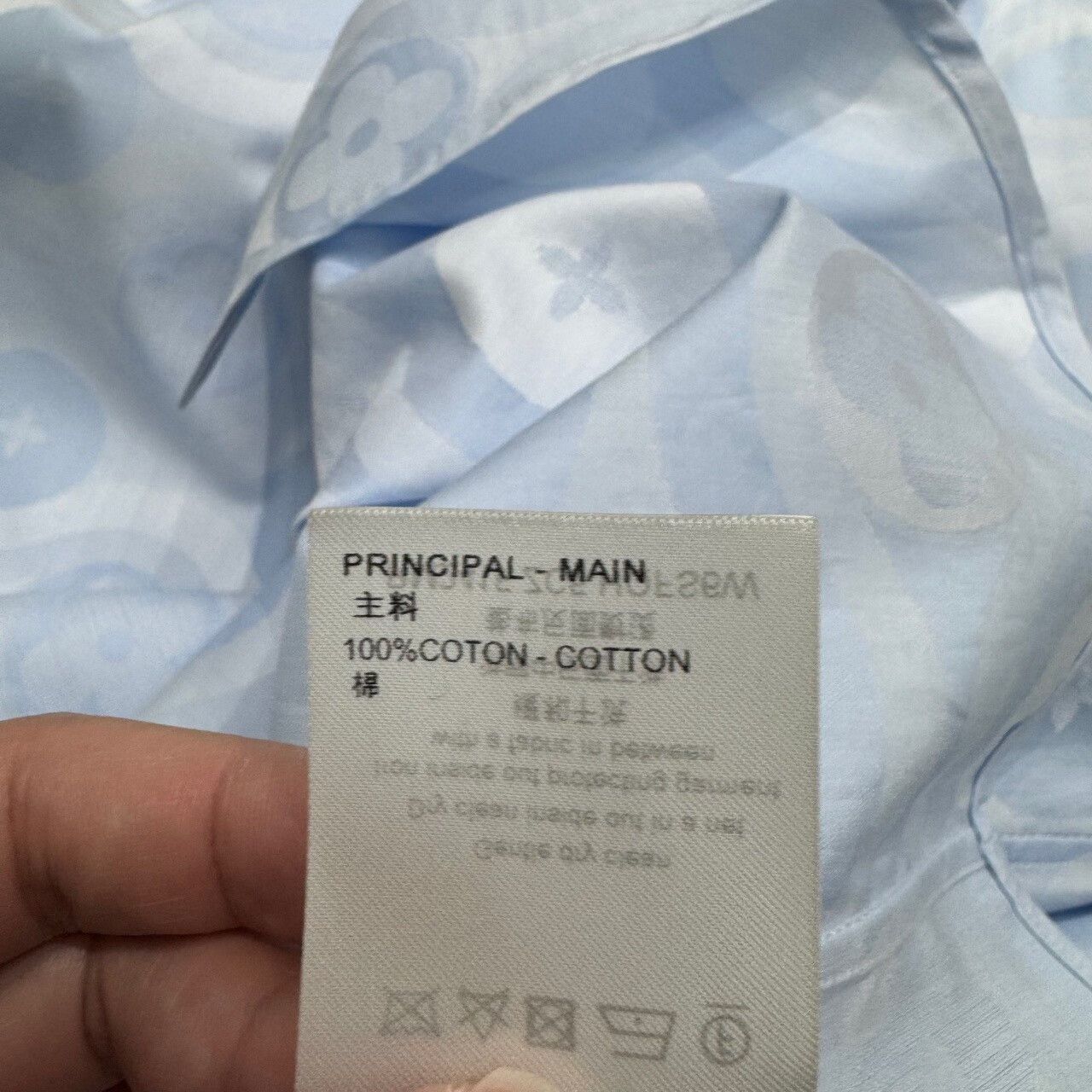 Louis Vuitton louis vuitton monogram print button-up shirt. Size US L / EU 52-54 / 3 - 5 Thumbnail