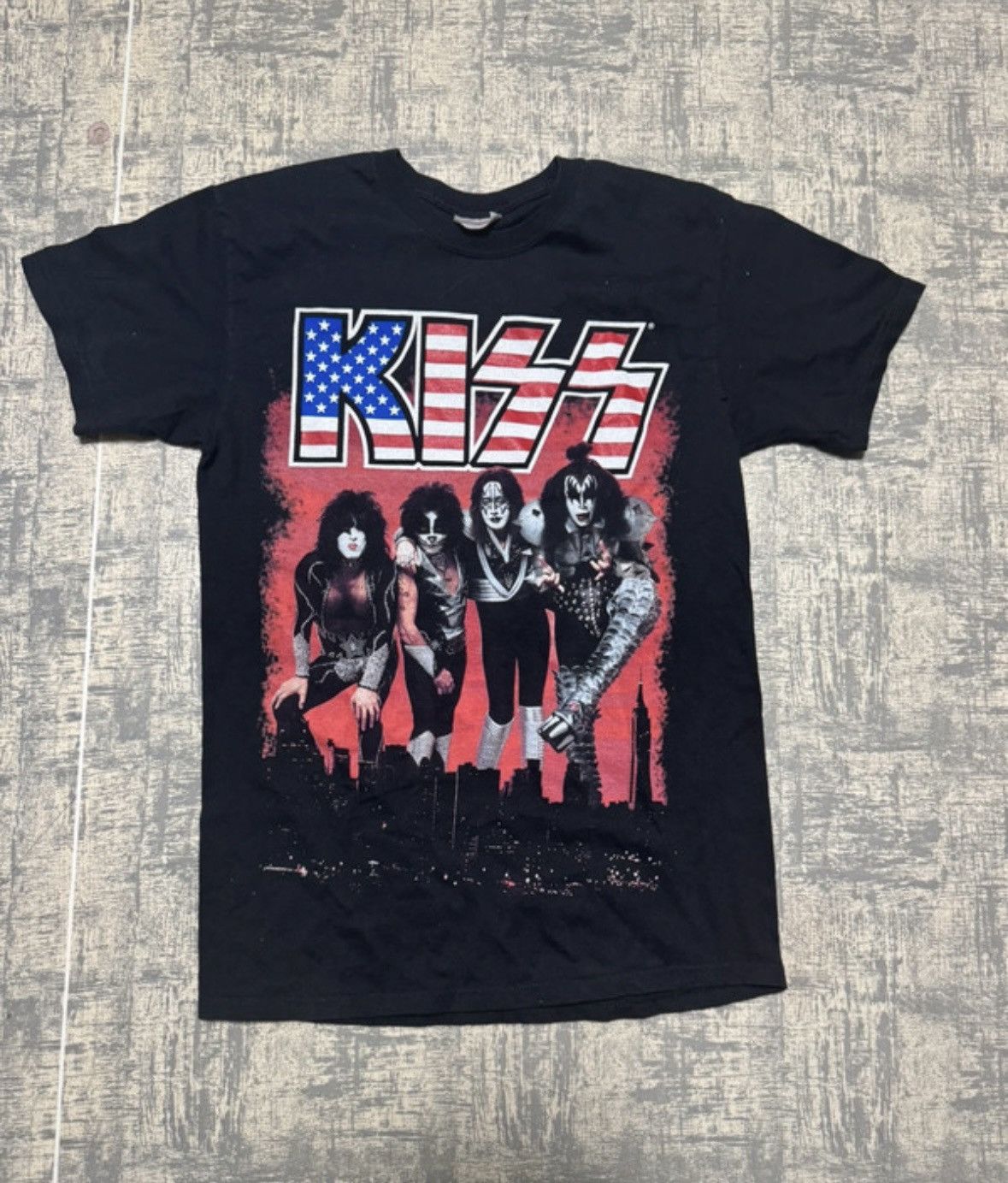 Band Tees × Vintage Kiss Tee T Shirt Vintage Black Size US M / EU 48-50 / 2 - 1 Thumbnail