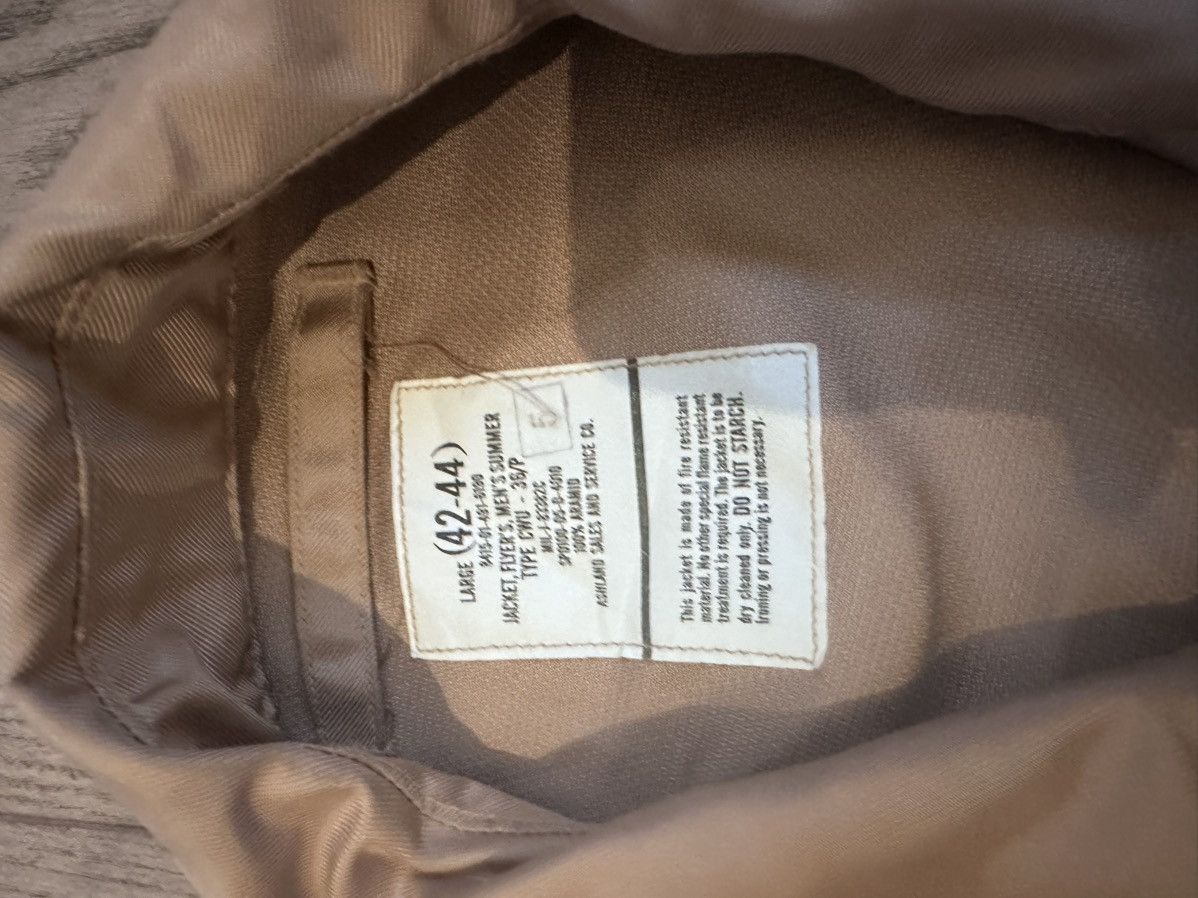 Other US Air Force Bomber Jacket Ashland sales TAN Size US L / EU 52-54 / 3 - 3 Thumbnail